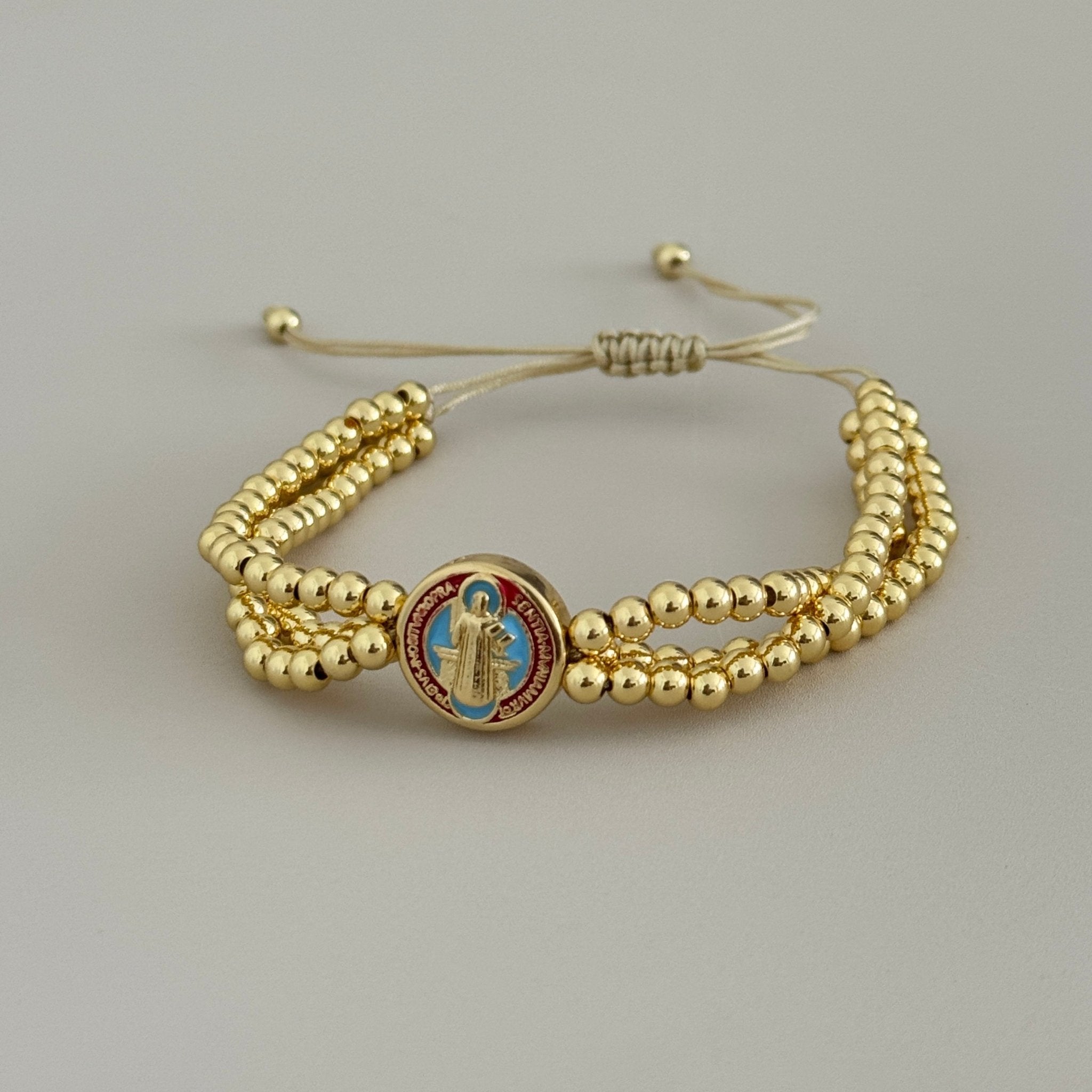Saint Benedict Adjustable Bracelet - Bracelet | LimaLimón Store - 1
