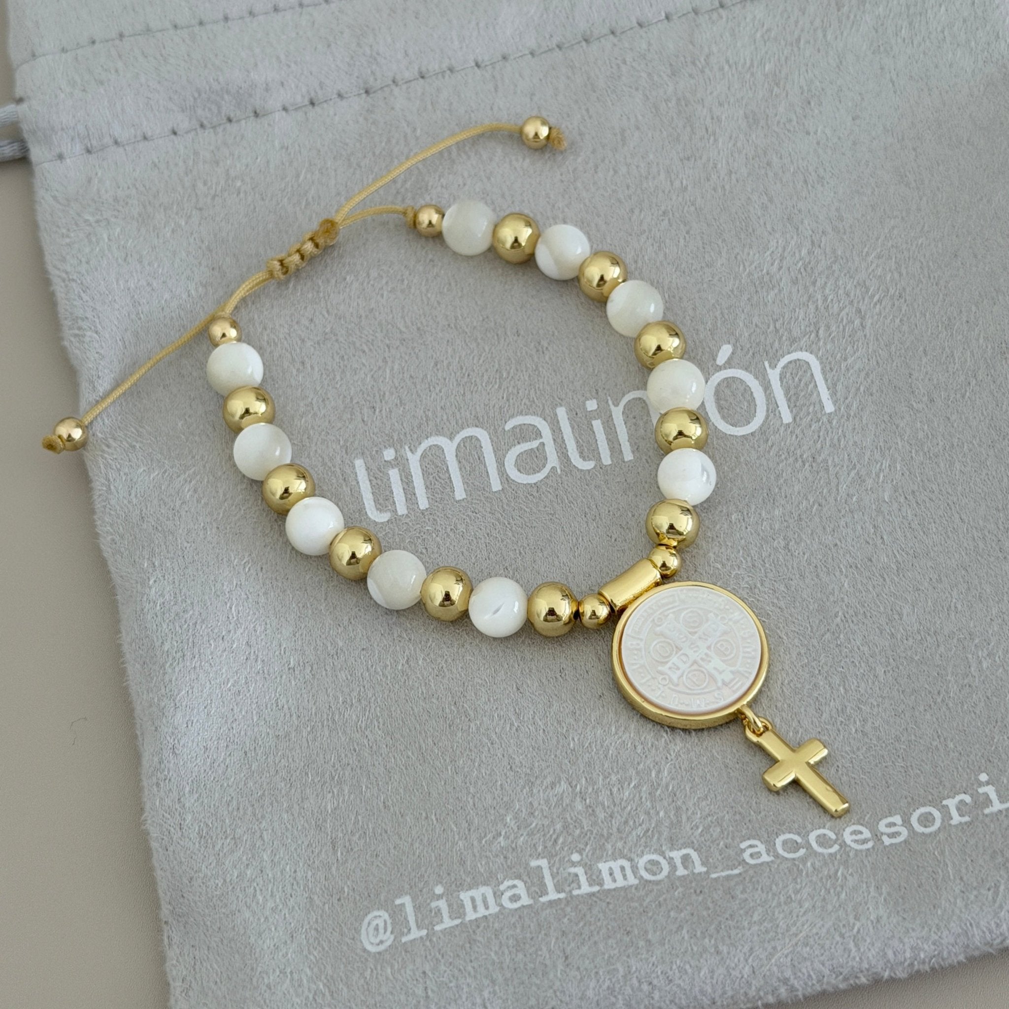 San Benito Medallion Bracelet - Bracelet | LimaLimón Store - 2