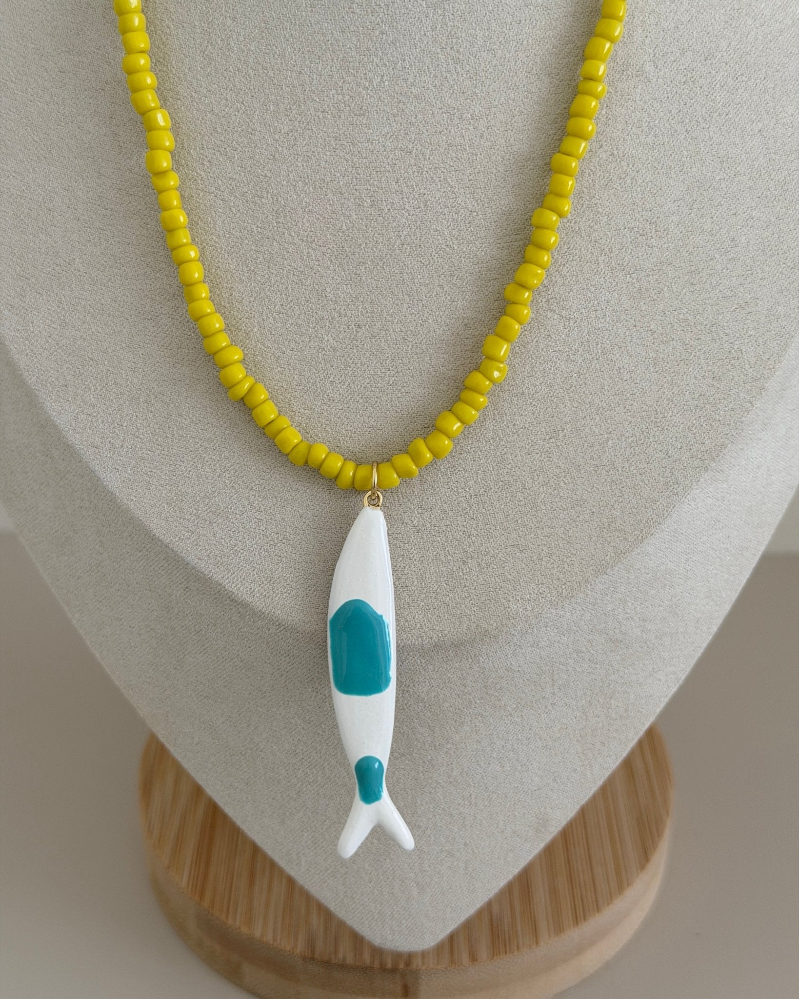 Sardine Beaded Necklace - Necklaces | LimaLimón Store - 10