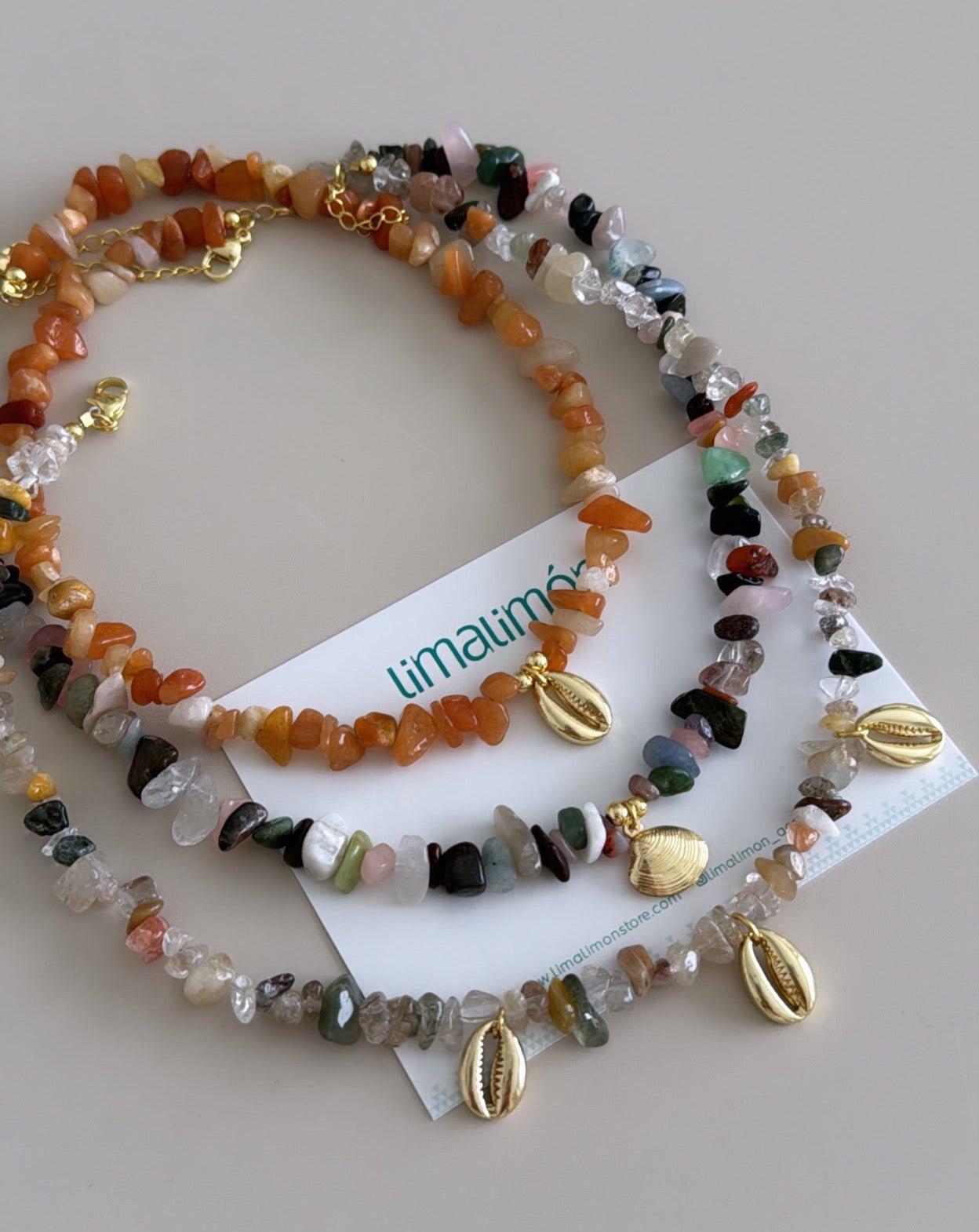 Shell Summer Necklace - Necklace | LimaLimón Store - 4