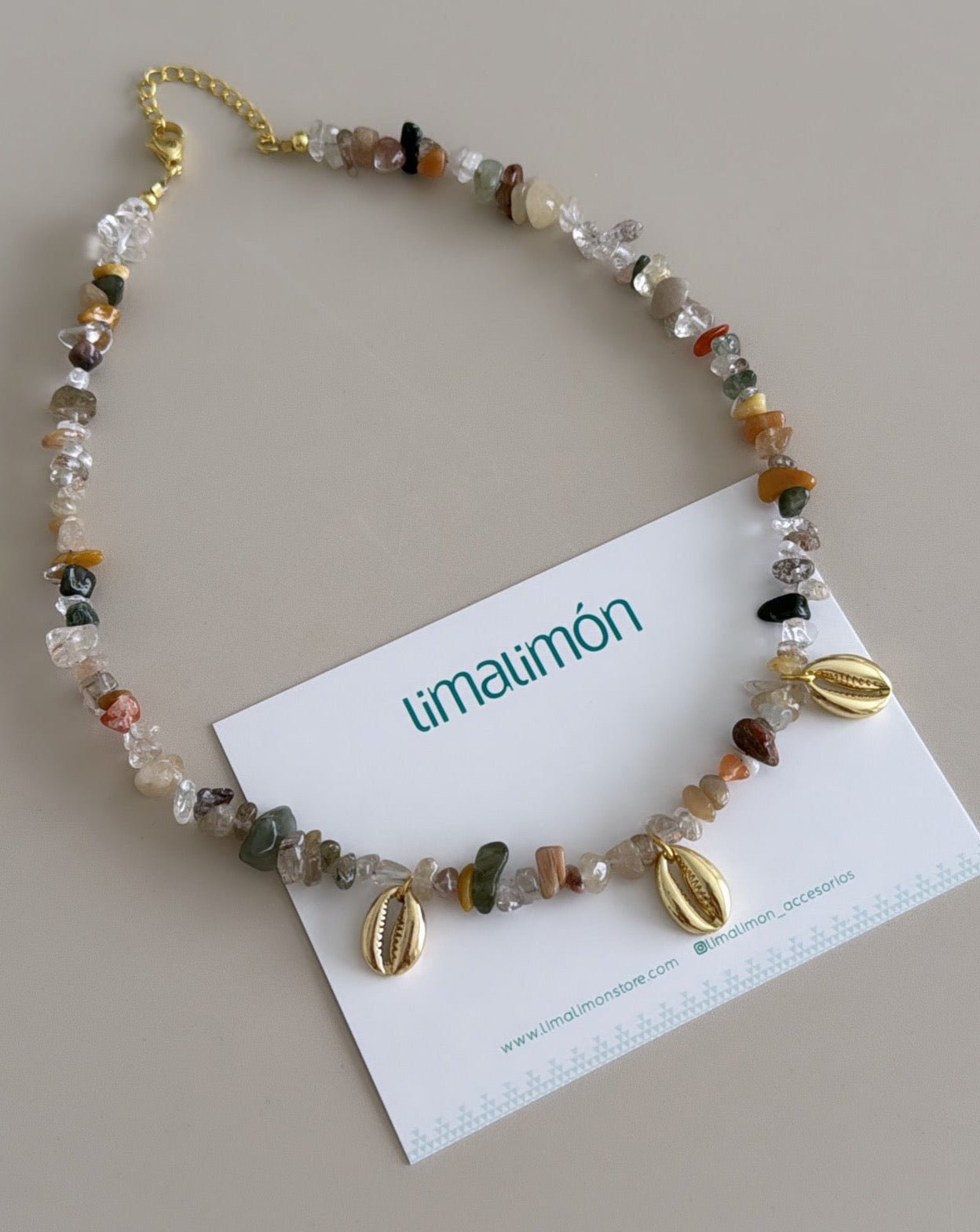 Shell's Summer Necklace - LimaLimón Store