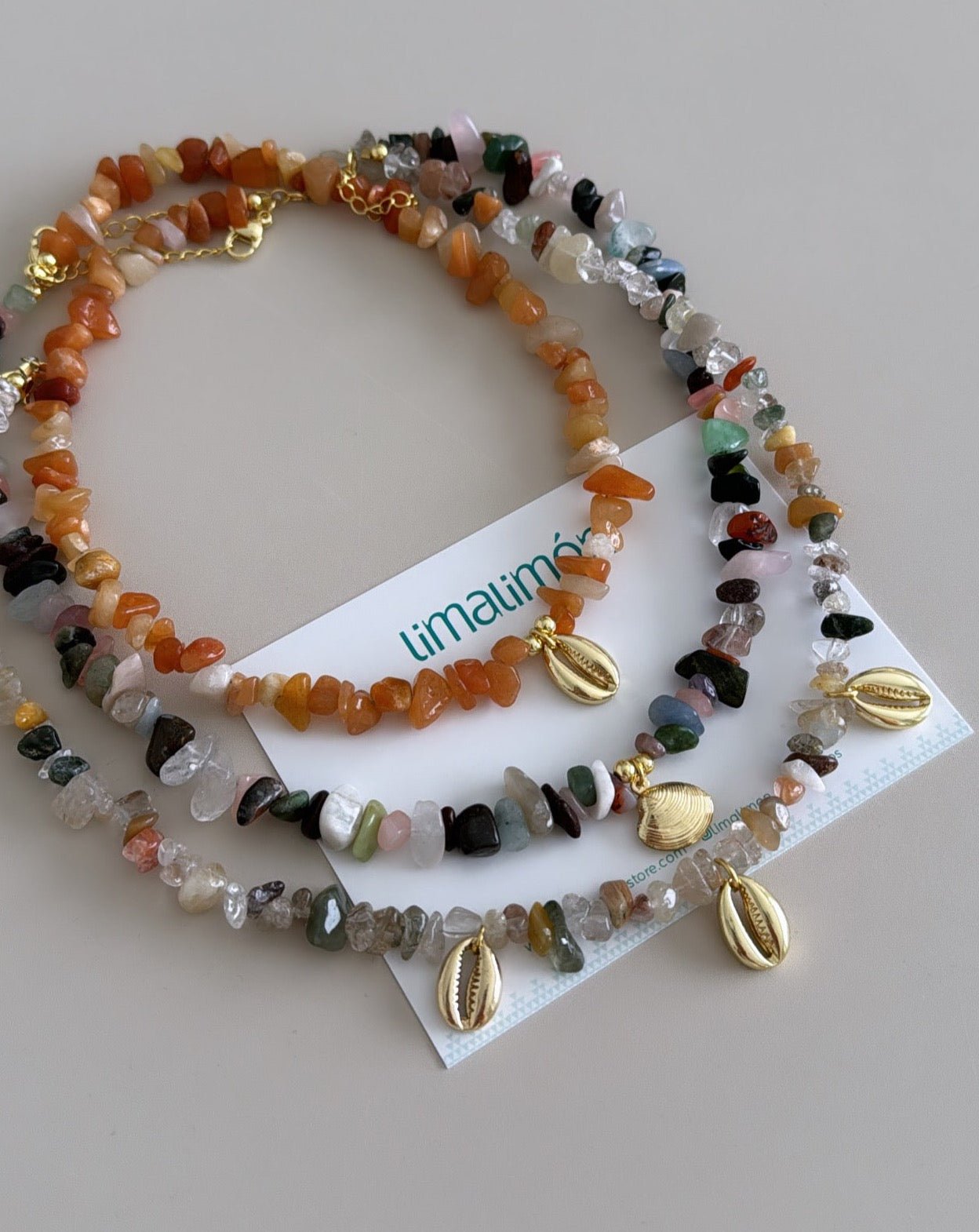 Shell's Summer Necklace - LimaLimón Store