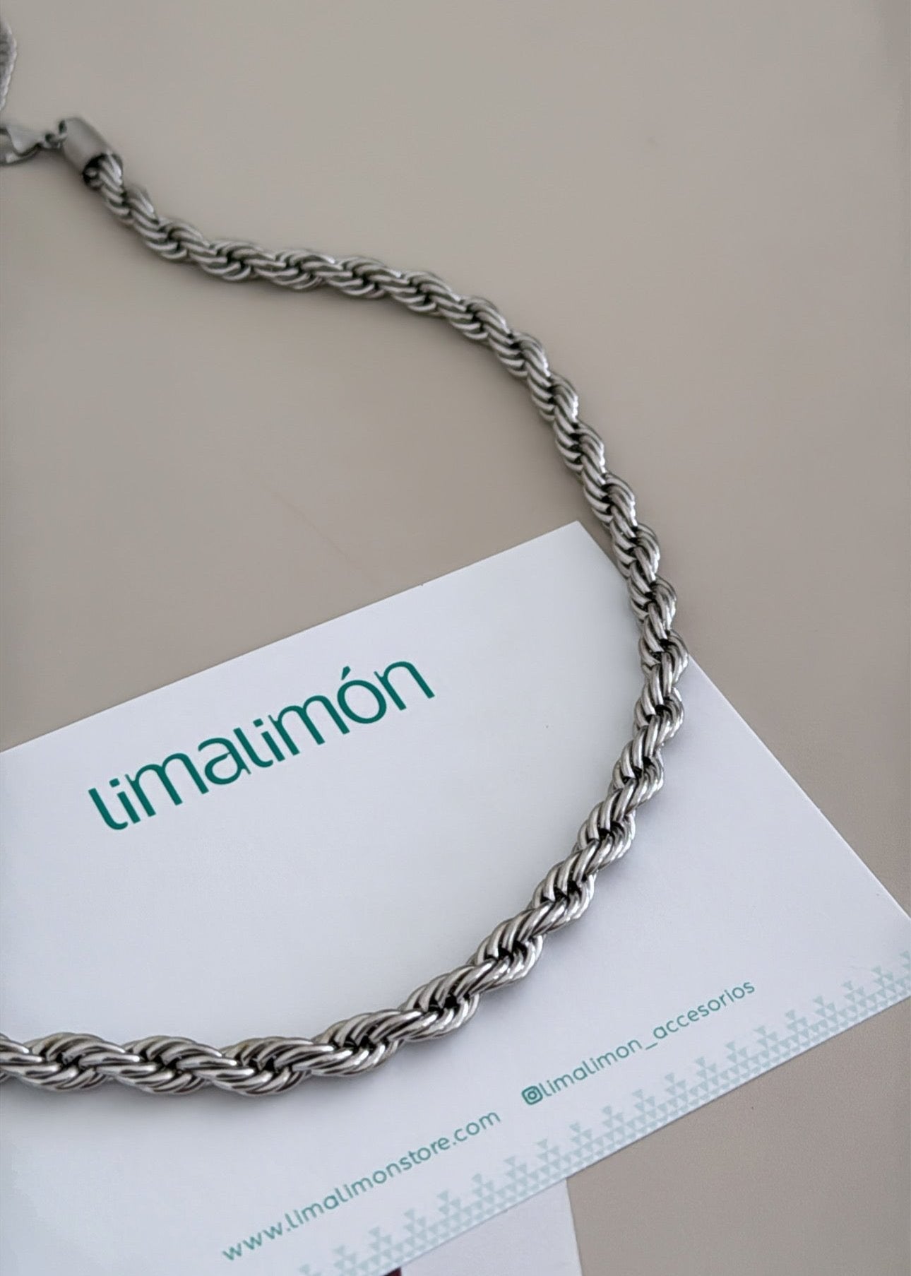 Silver Necklace - LimaLimón Store