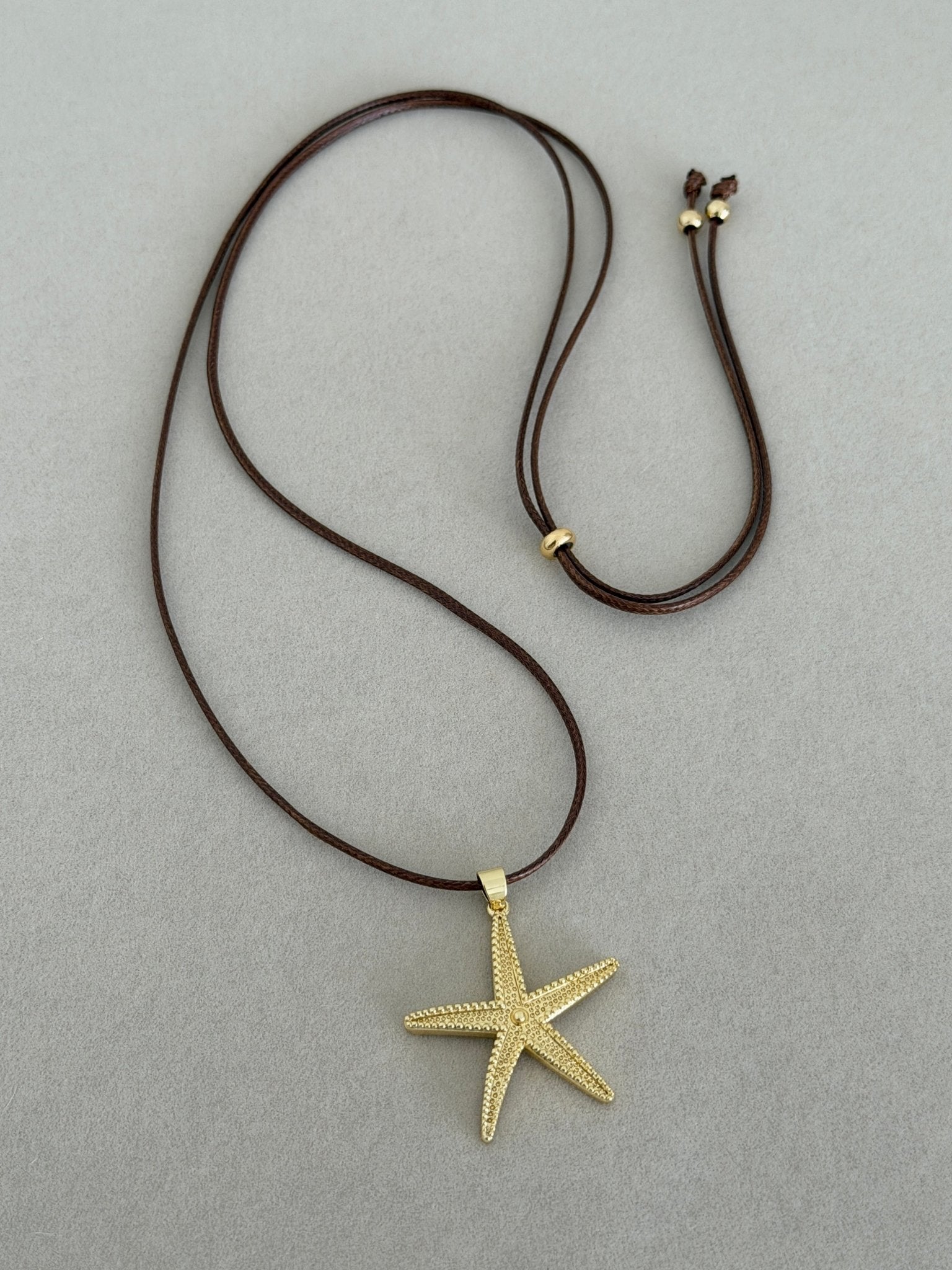 Starfish Cord Necklace - Necklaces | LimaLimón Store - 6