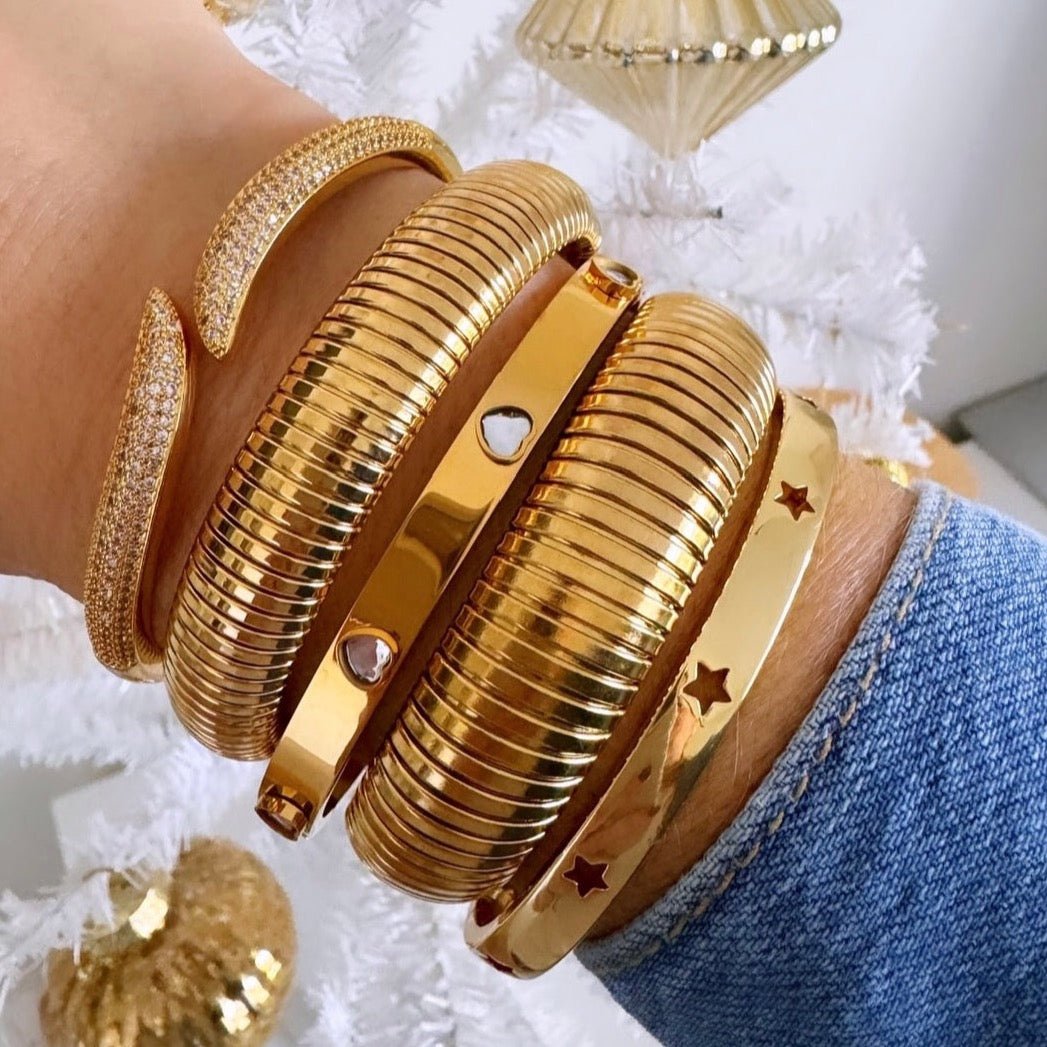 Stars Bangle - Bracelets | LimaLimón Store - 3