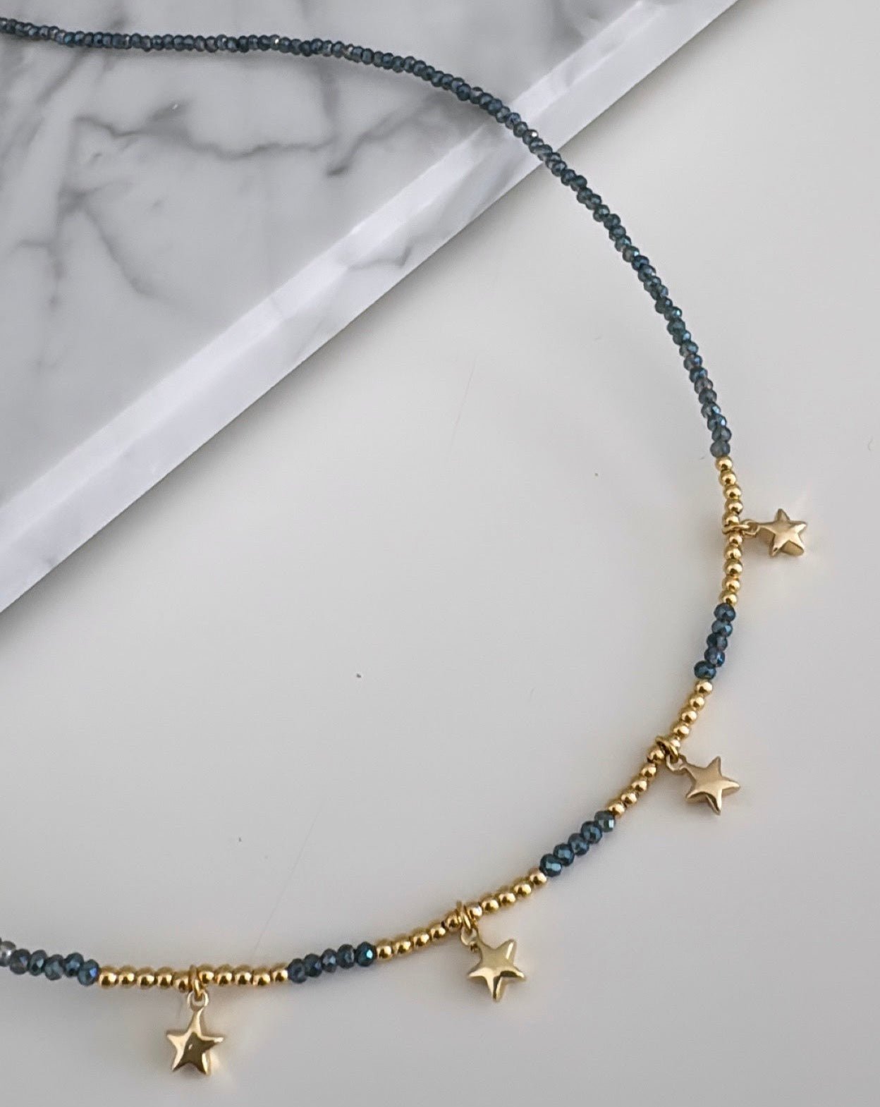 Stars Crystal Necklace - | LimaLimón Store - 4