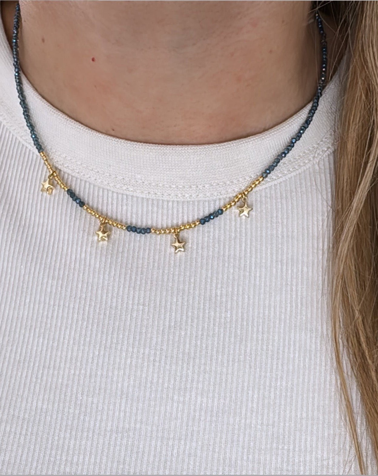 Stars Crystal Necklace - | LimaLimón Store - 1