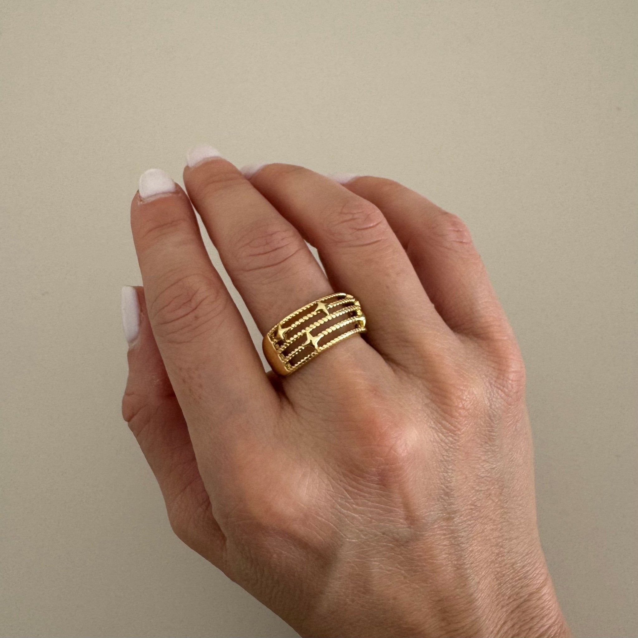 Stars Ring - ring jewelry | LimaLimón Store - 1