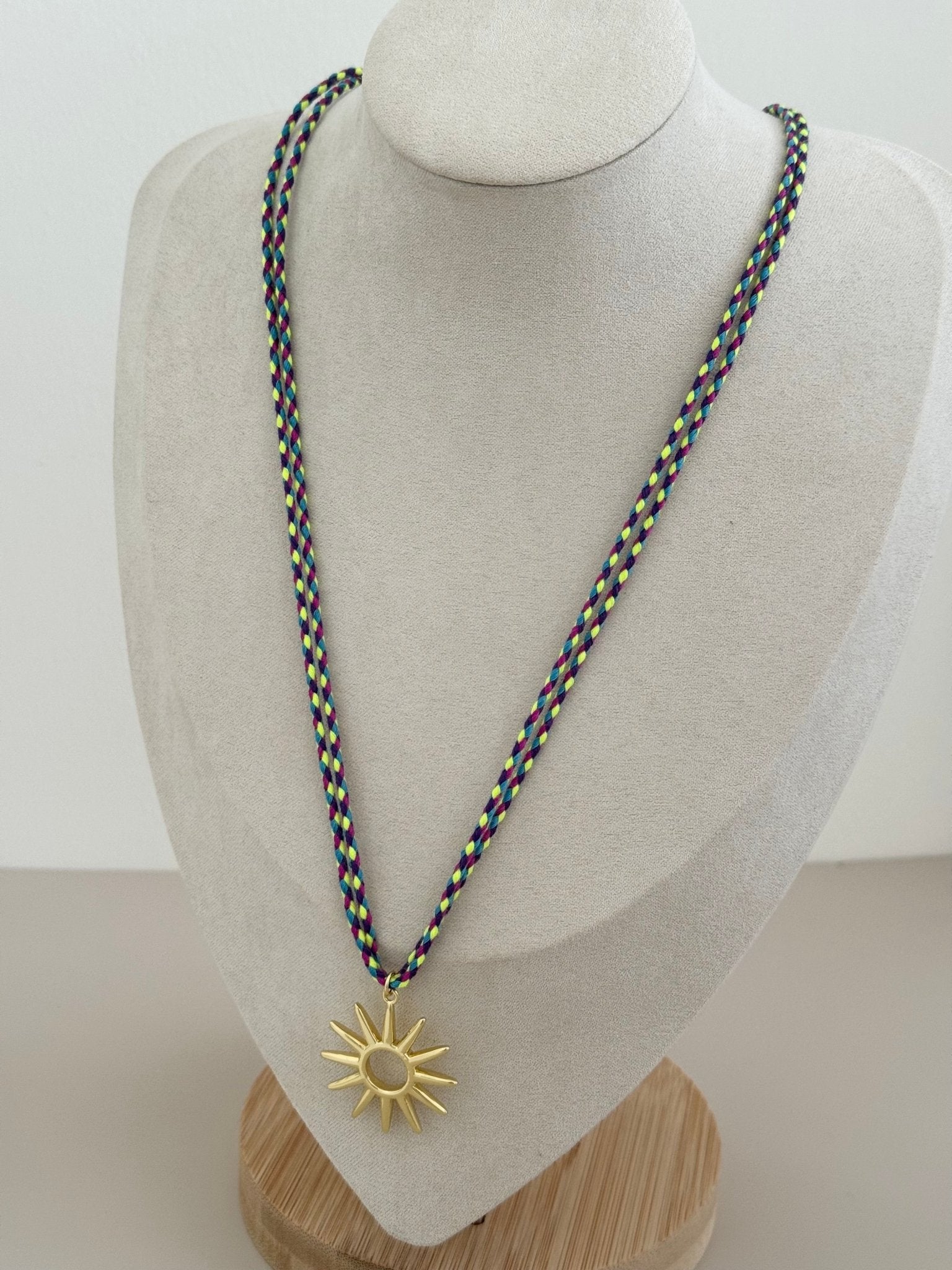 Sun Cord Necklace - Necklace | LimaLimón Store - 6