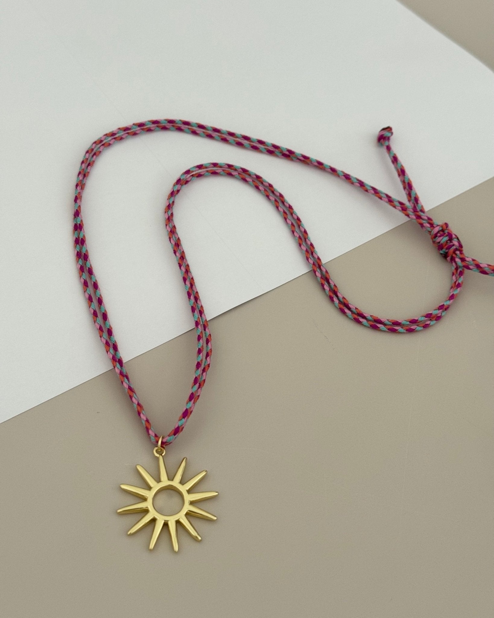 Sun Cord Necklace - Necklace | LimaLimón Store - 4
