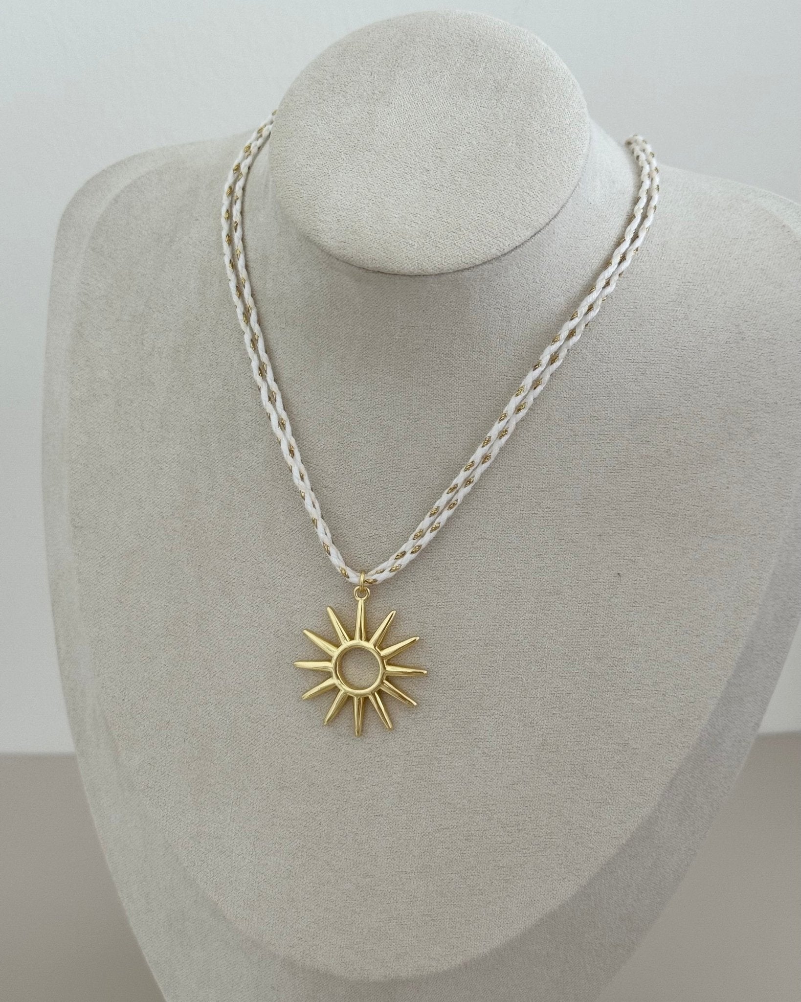 Sun Cord Necklace - Necklace | LimaLimón Store - 7