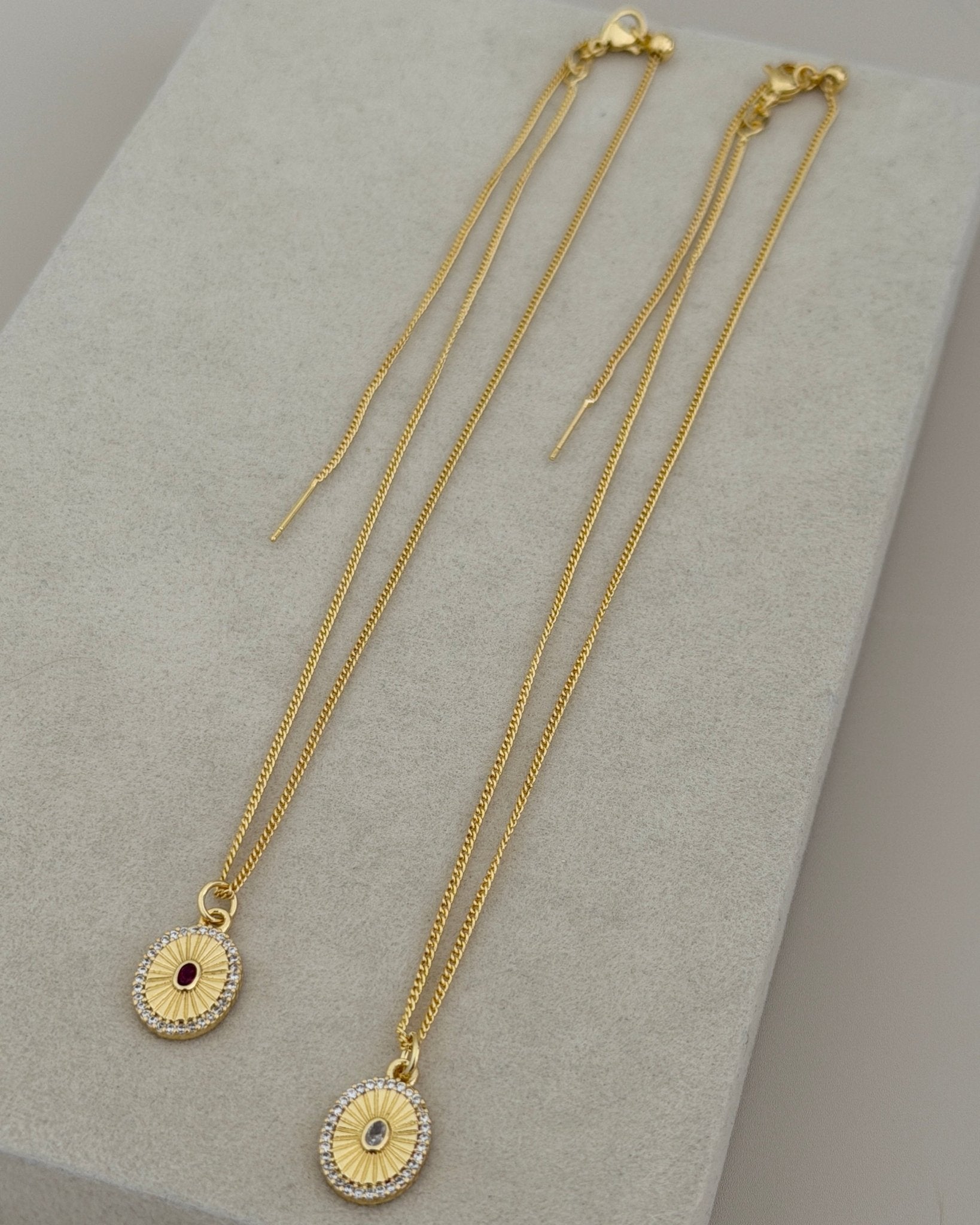 Sunburst Charm Necklace - Necklace | LimaLimón Store - 6