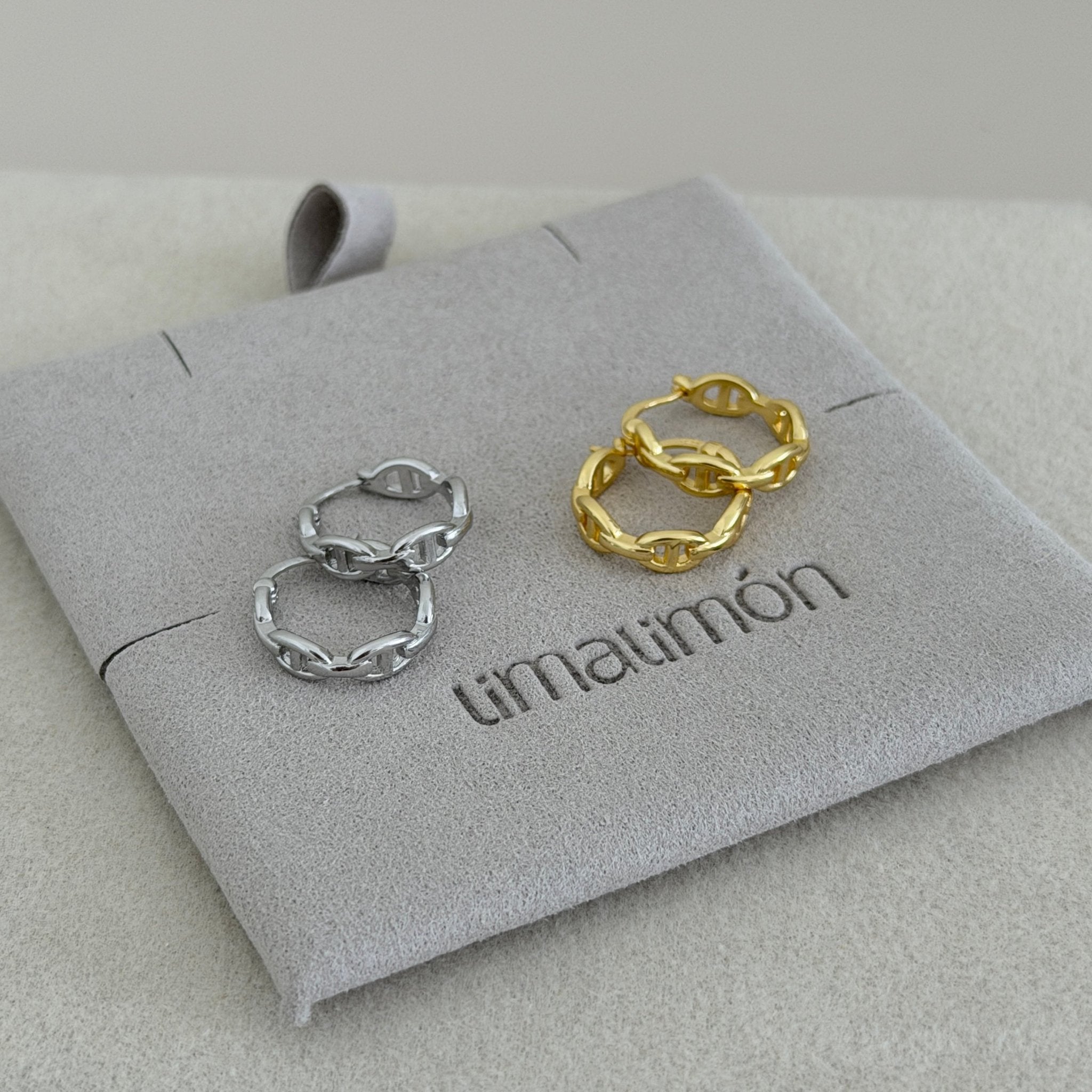 Twisted Mini Hoop Earrings - Earring | LimaLimón Store - 6