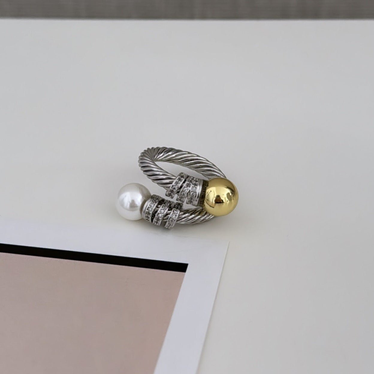 Two Tones Ring - ring jewelry | LimaLimón Store - 3