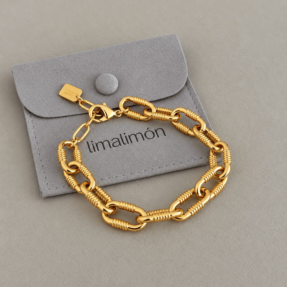 Wrapped Link Bracelet - Bracelet | LimaLimón Store - 2