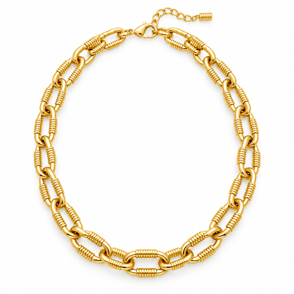 Wrapped Link Necklace - Necklace | LimaLimón Store - 5