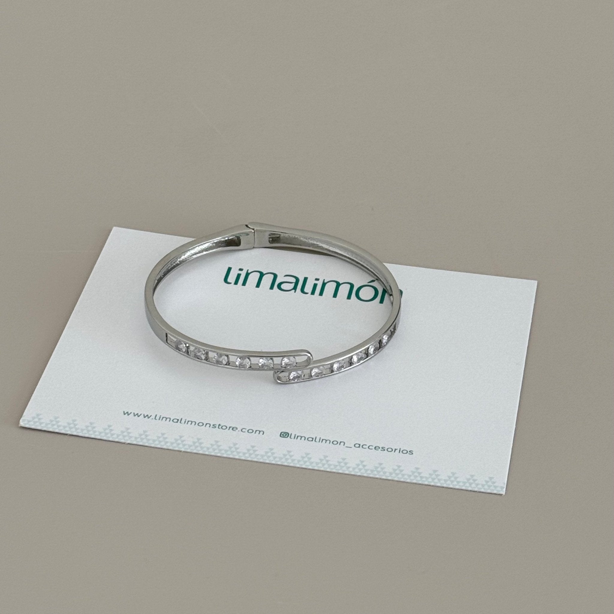 Zirconia Bangle - LimaLimón Store