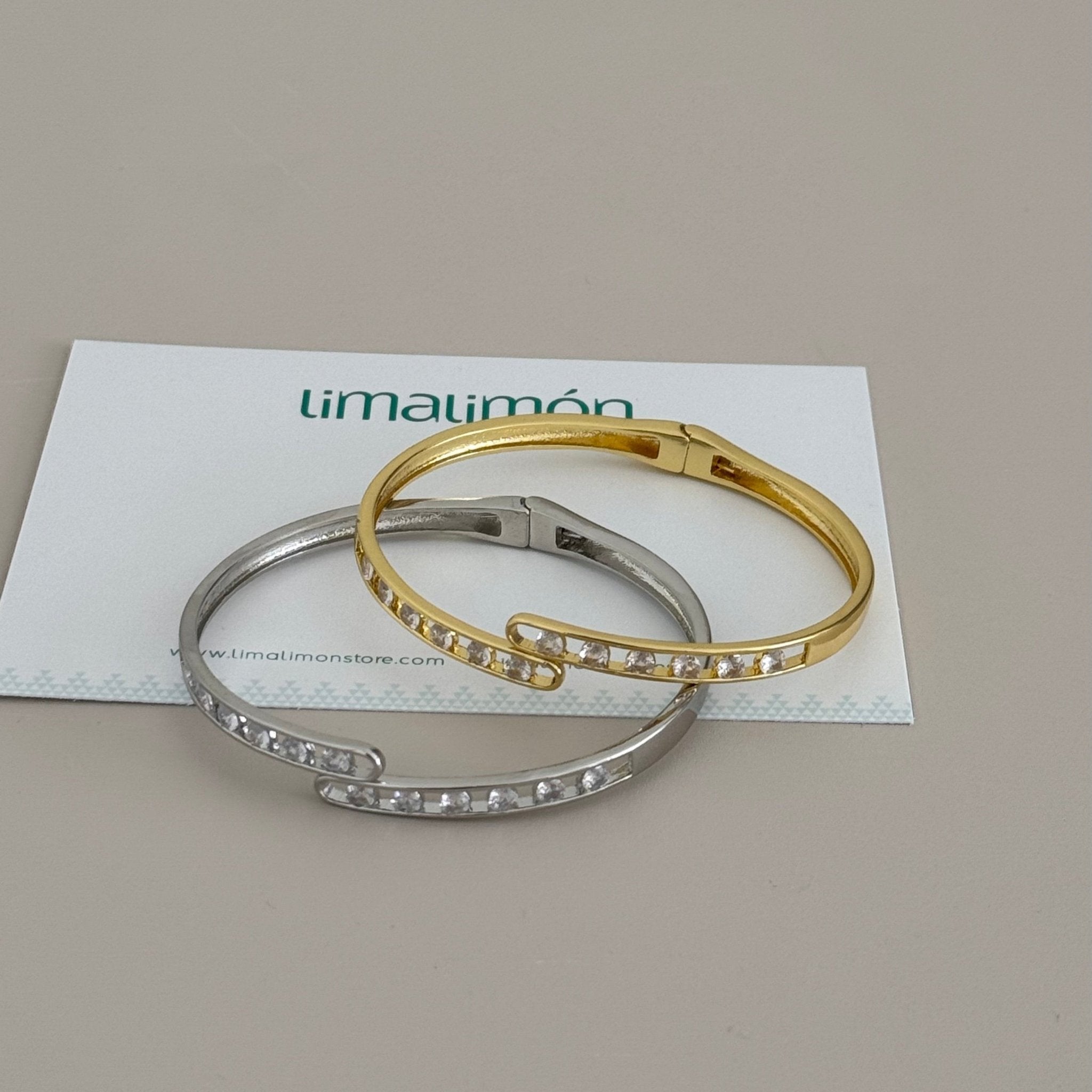 Zirconia Bangle - LimaLimón Store