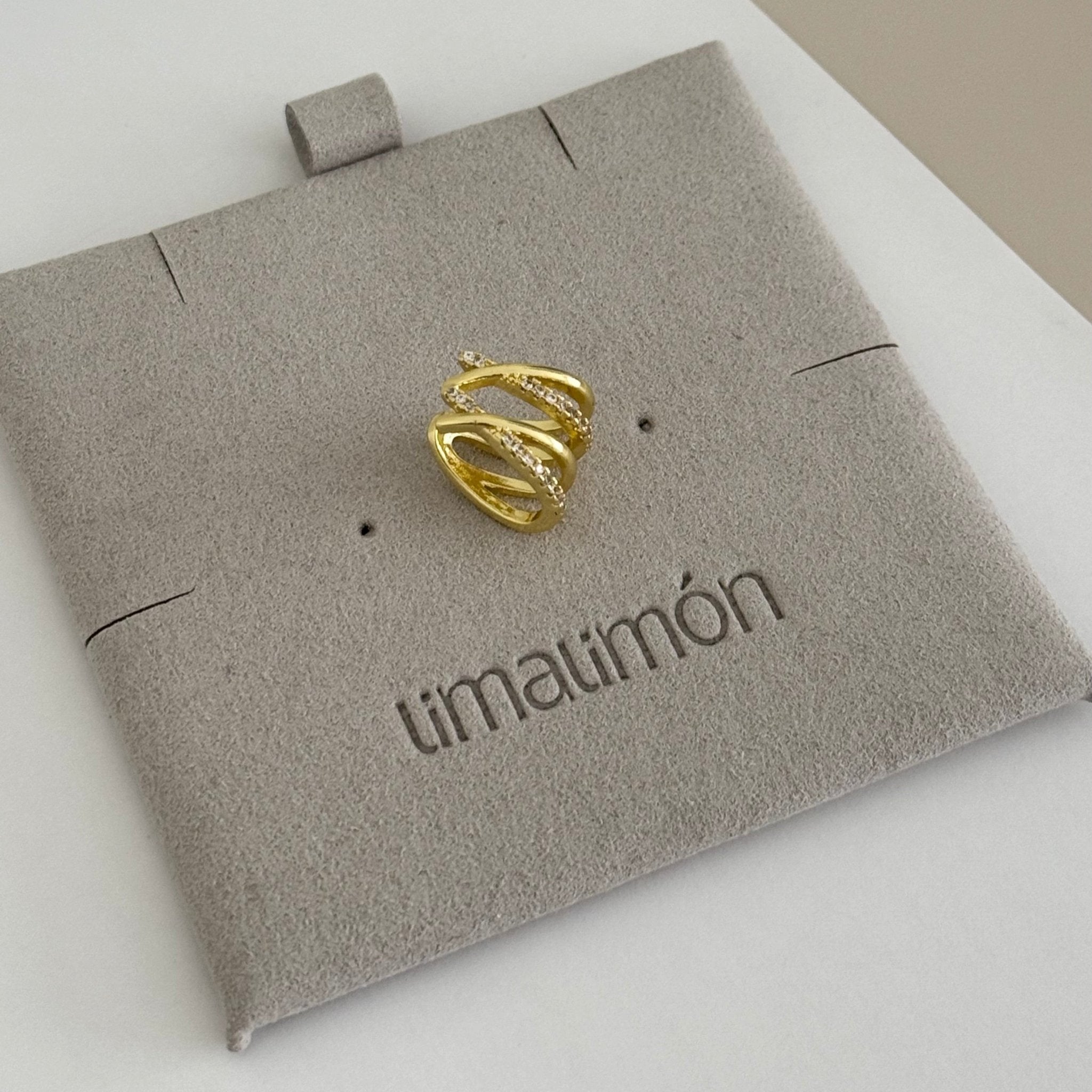 Zirconia Ear Cuff - LimaLimón Store