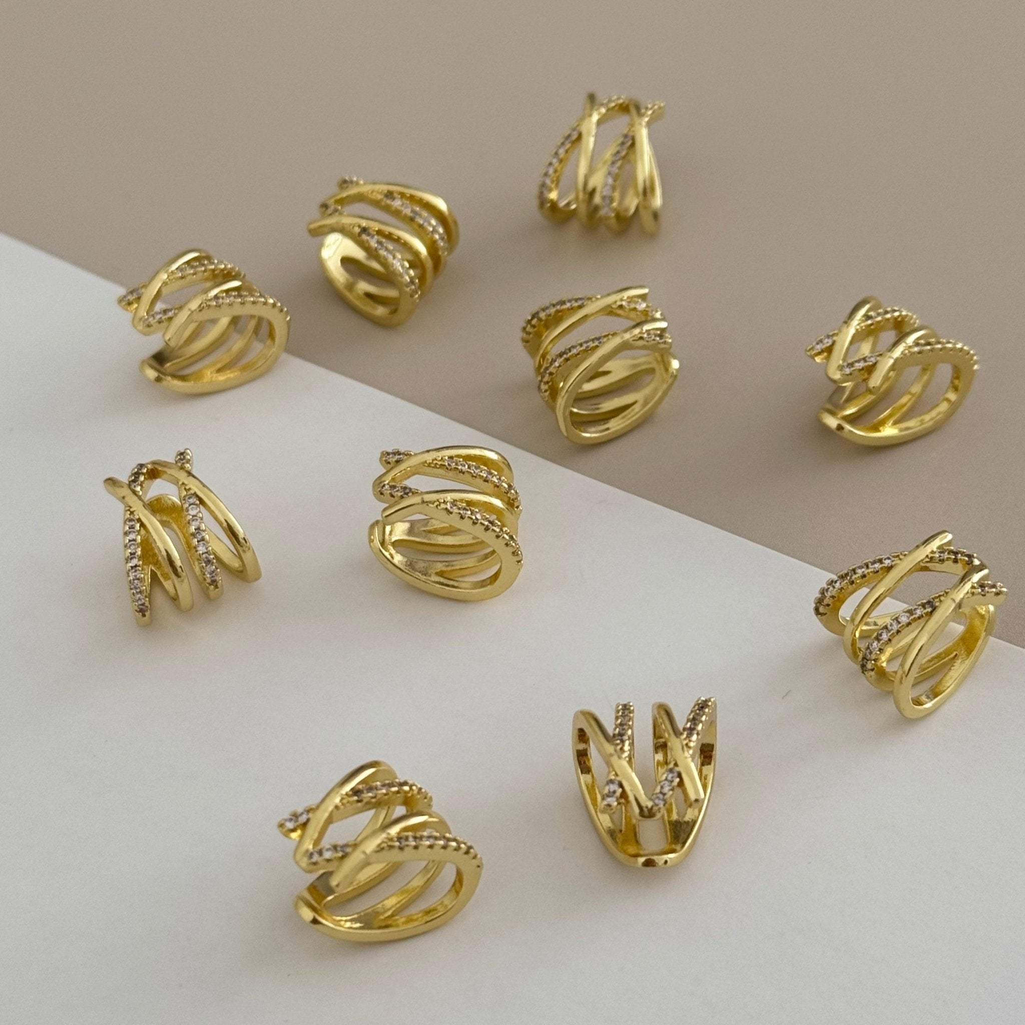 Zirconia Ear Cuff - LimaLimón Store
