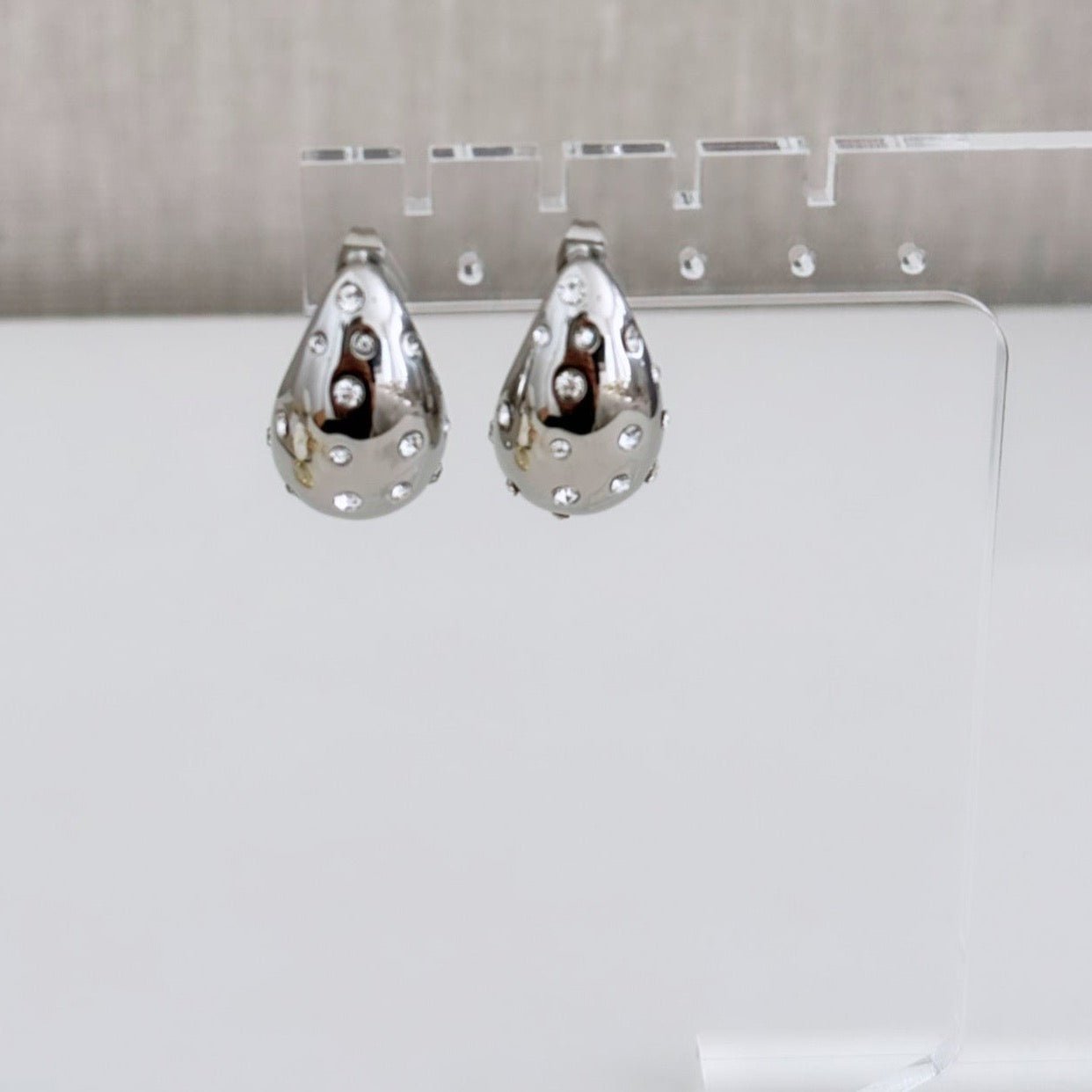 Zirconia Gold Earring - Earring | LimaLimón Store - 5