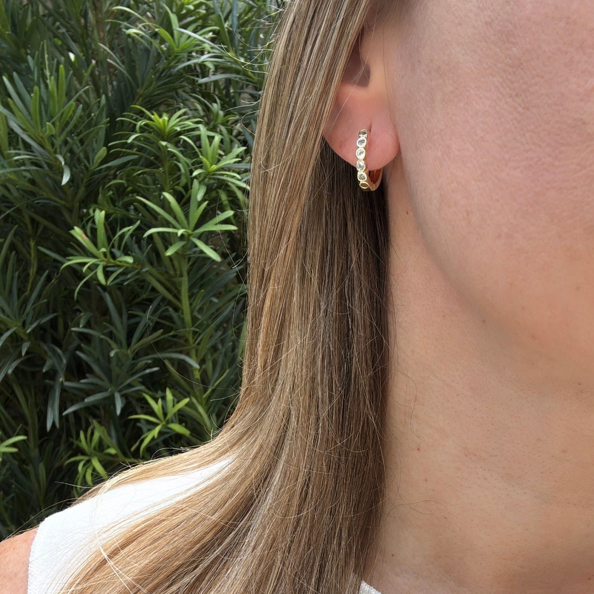 Zirconia Hoops - Earring | LimaLimón Store - 4