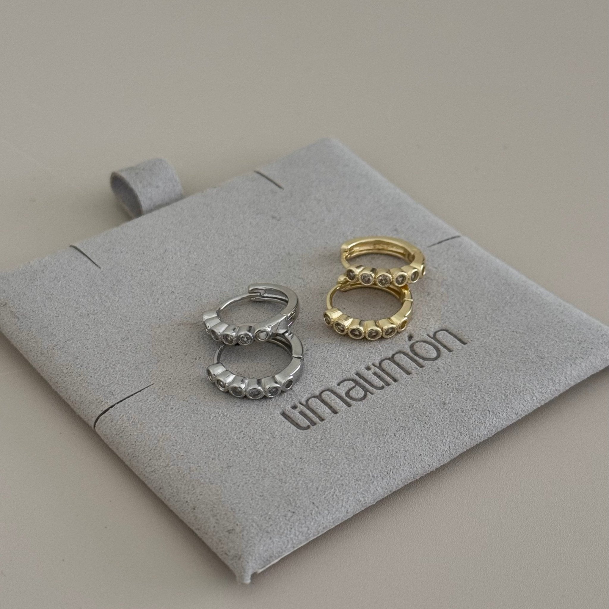 Zirconia Hoops - Earring | LimaLimón Store - 5