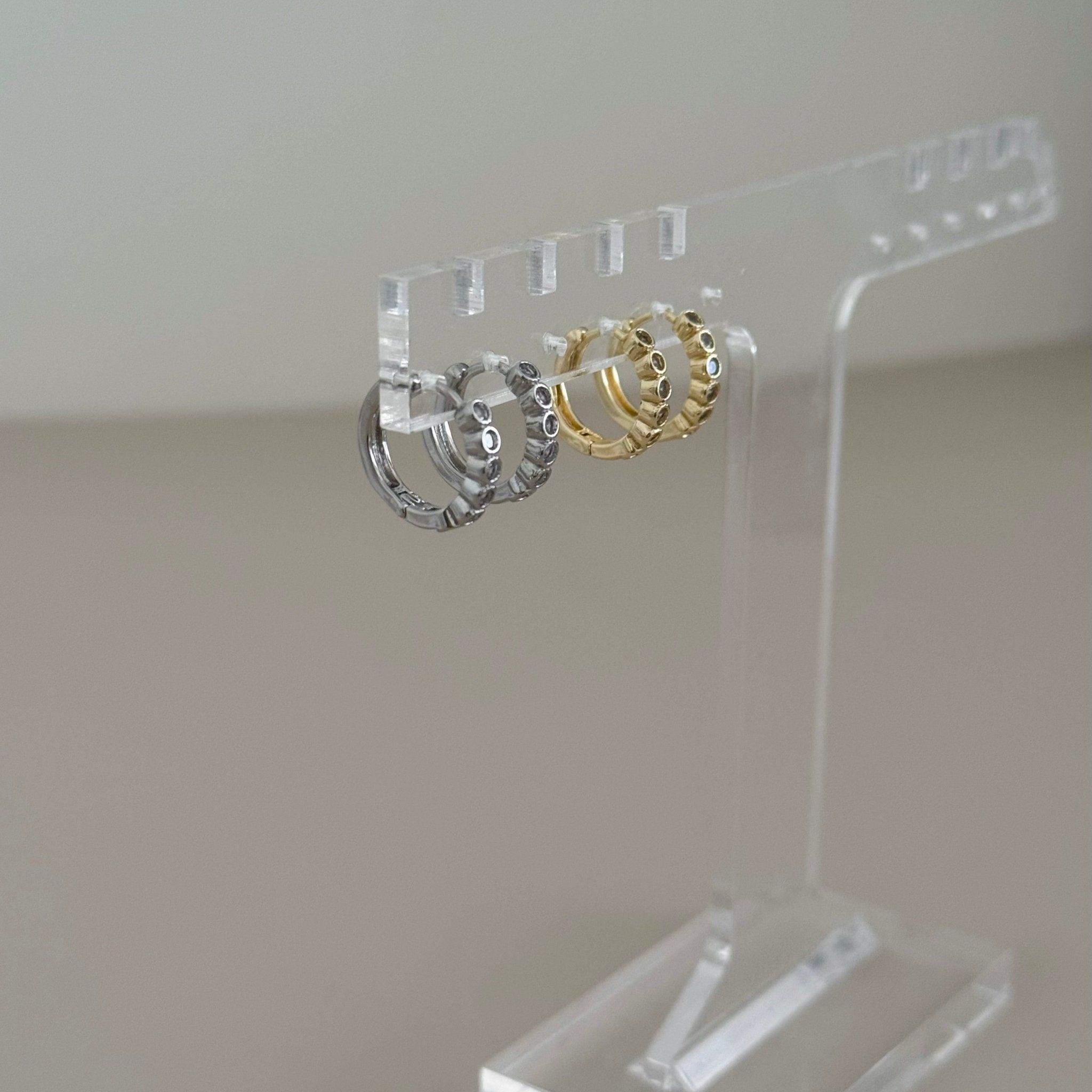 Zirconia Hoops - Earring | LimaLimón Store - 7