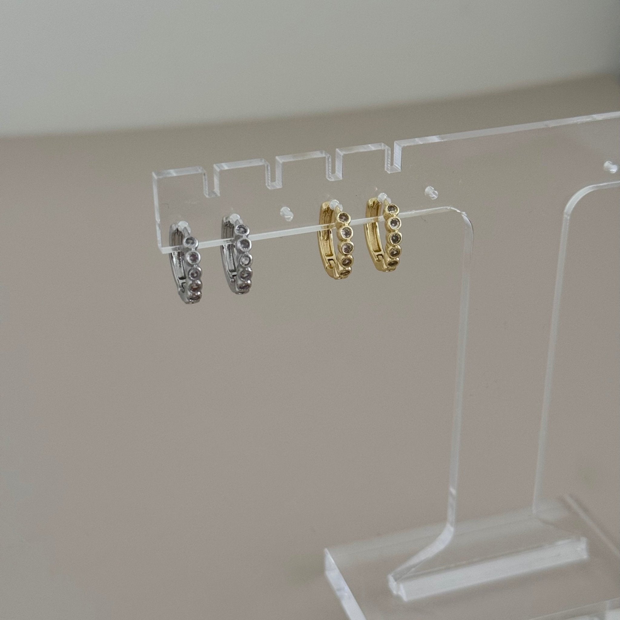 Zirconia Hoops - Earring | LimaLimón Store - 6