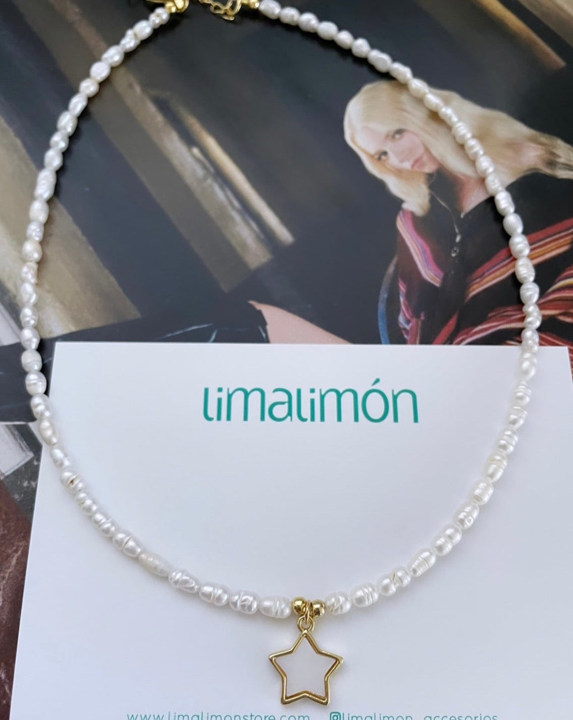 Pearl Necklace - LimaLimón Store