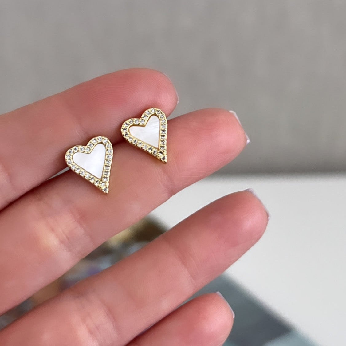 Heart Stud Earring