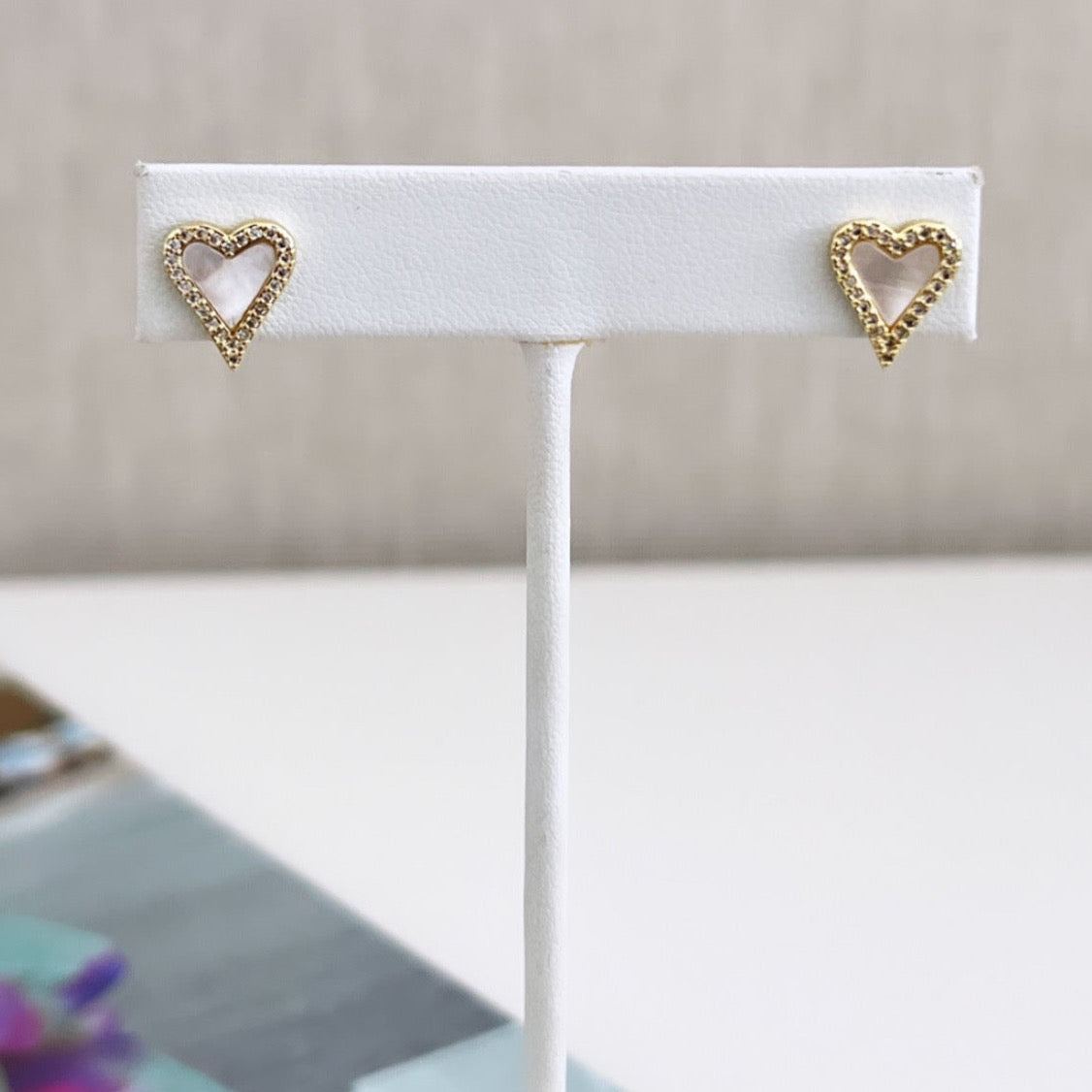 Heart Stud Earring