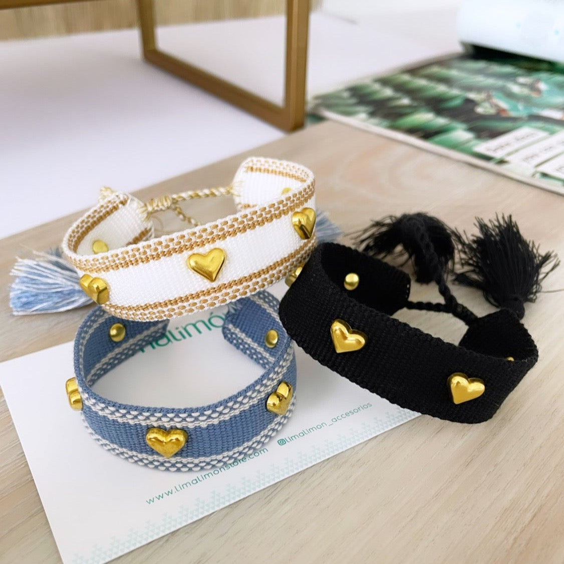 Hearts Bracelet - LimaLimón Store