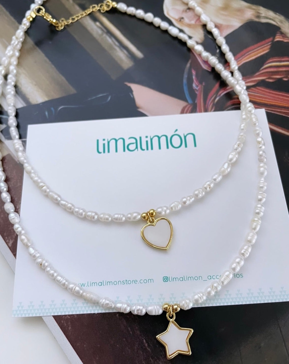 Pearl Necklace - LimaLimón Store