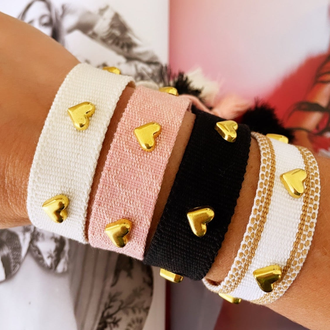 Hearts Bracelet - LimaLimón Store