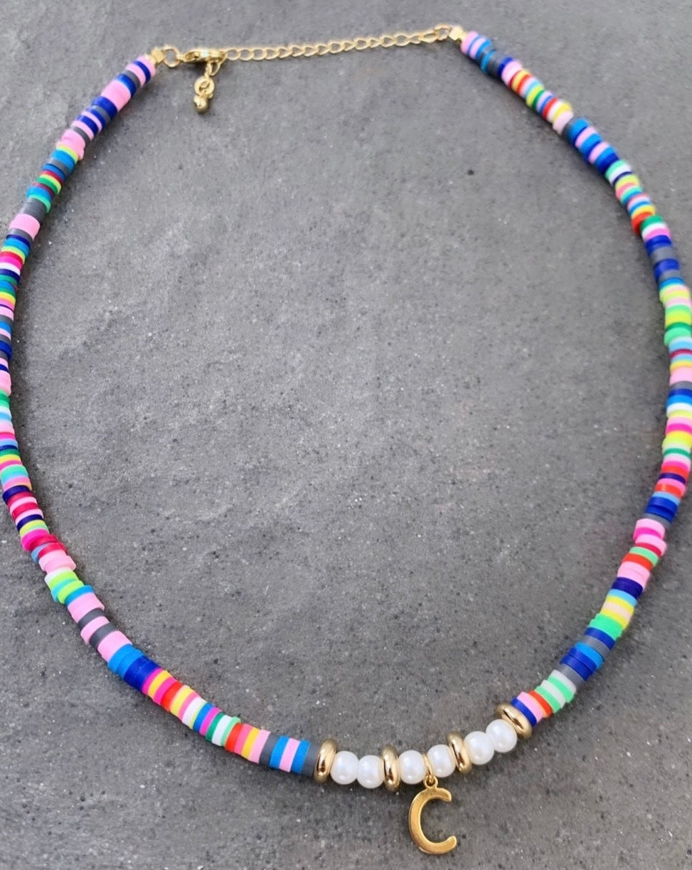 Initial Colors Necklace - LimaLimón Store