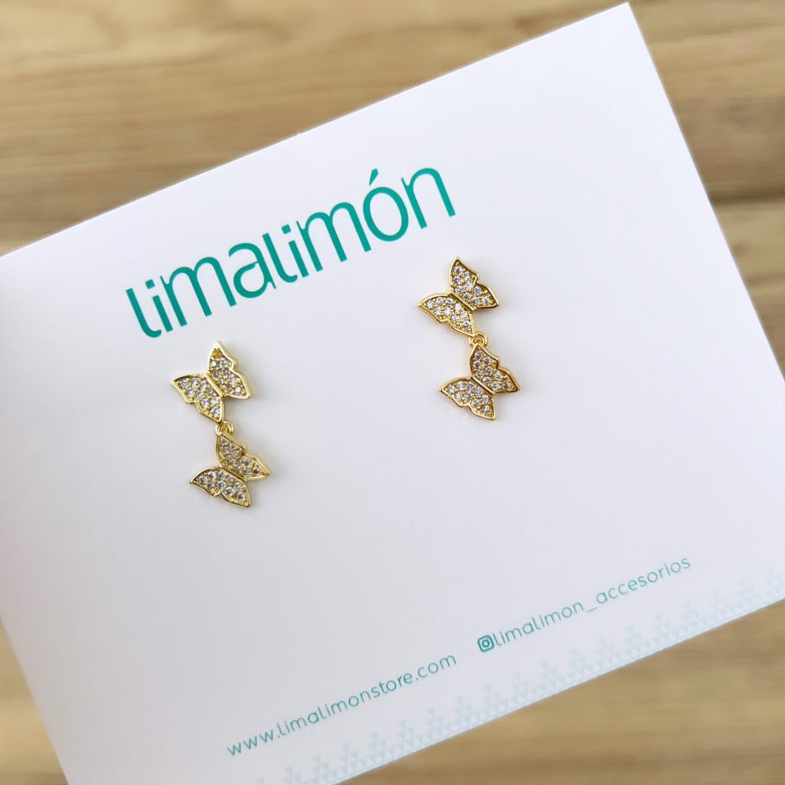 Butterfly Earring - LimaLimón Store