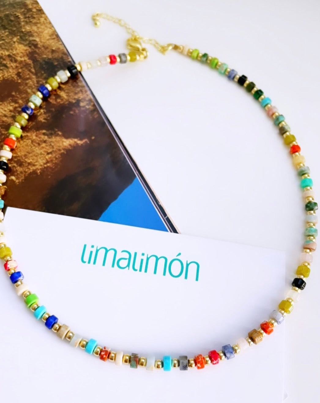 Puka colors Necklace - LimaLimón Store