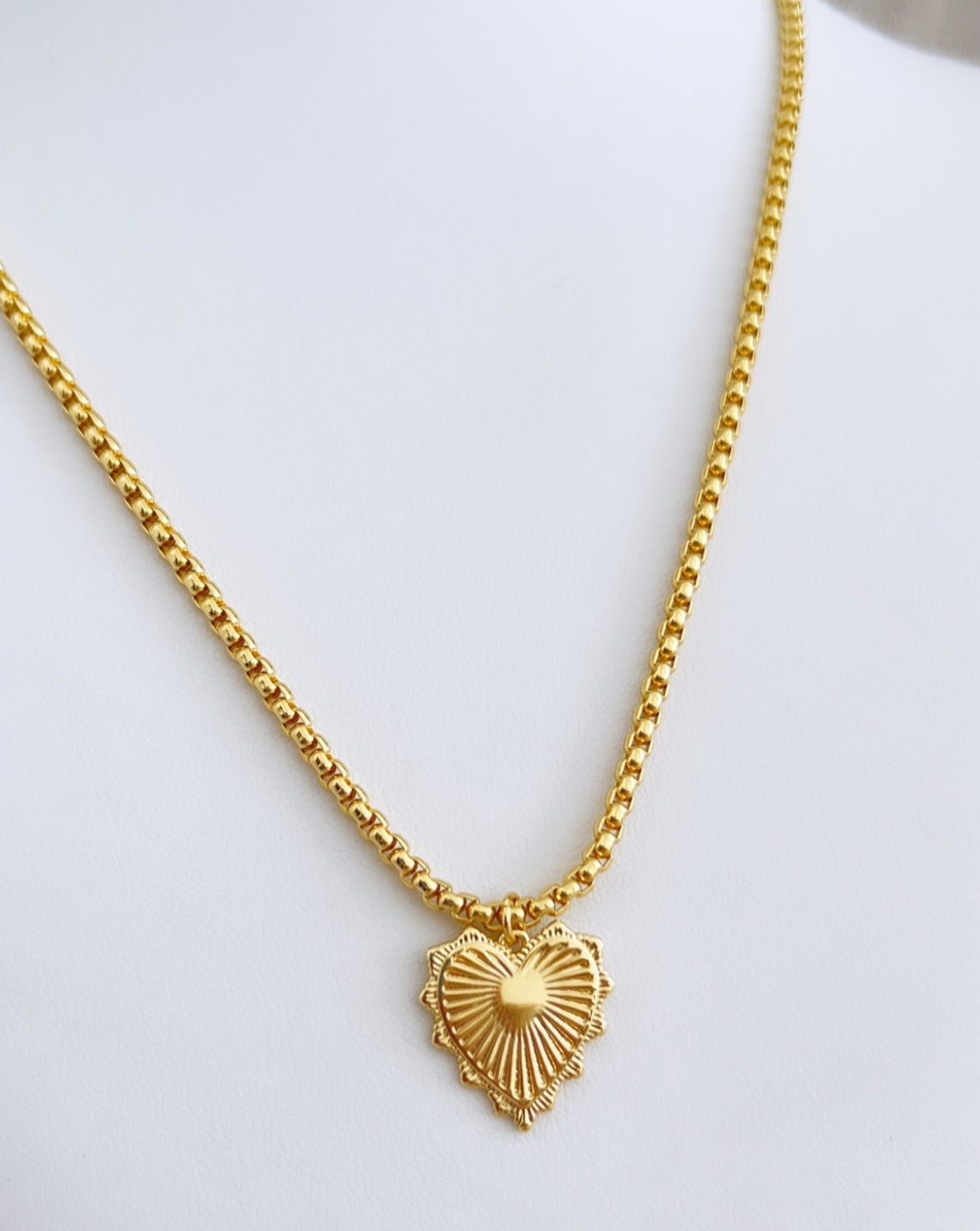 Gold Heart Necklace