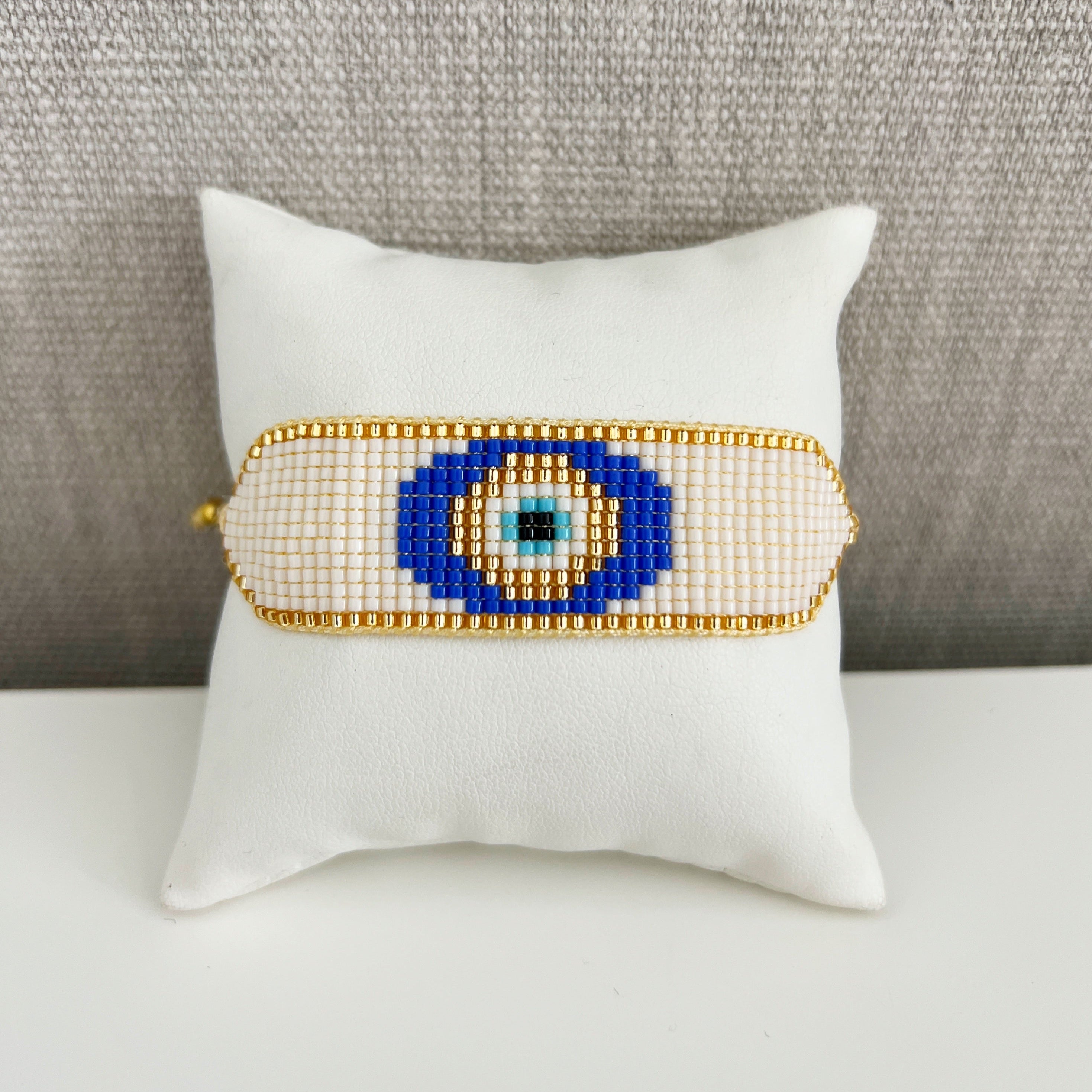 Evil Eye Beads Bracelet