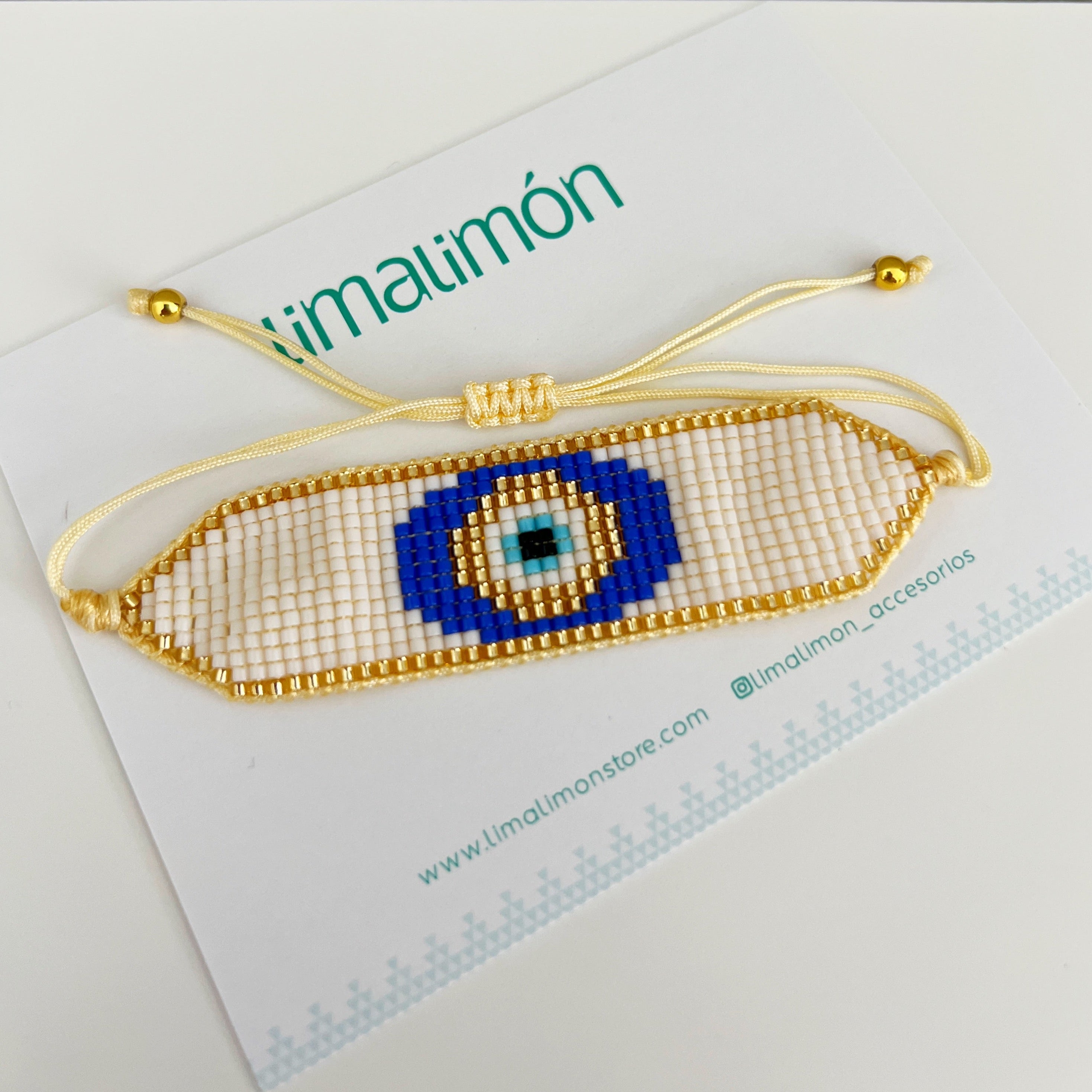 Evil Eye Beads Bracelet