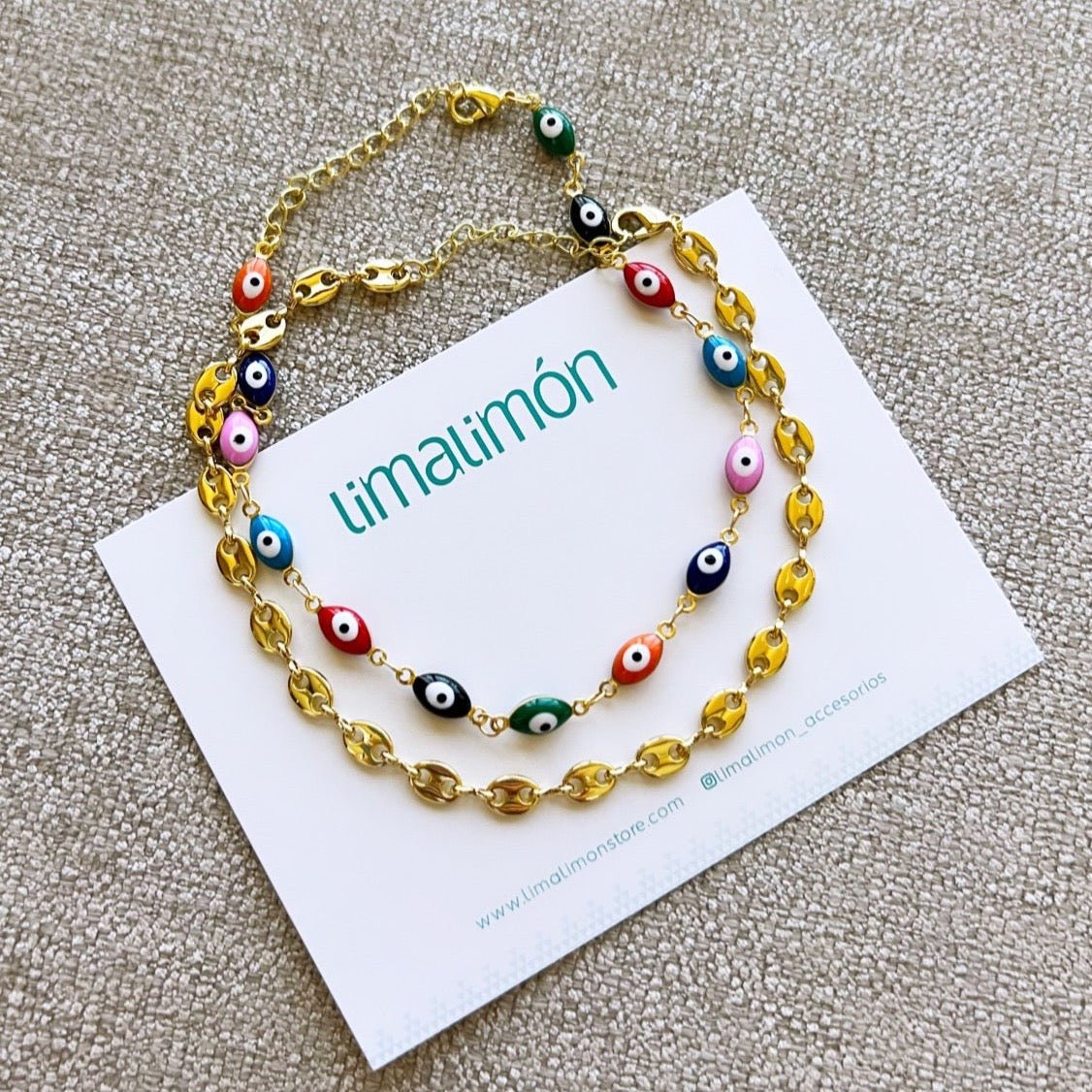 Anklets ( Set of 2) - Anklets | LimaLimón Store - 1