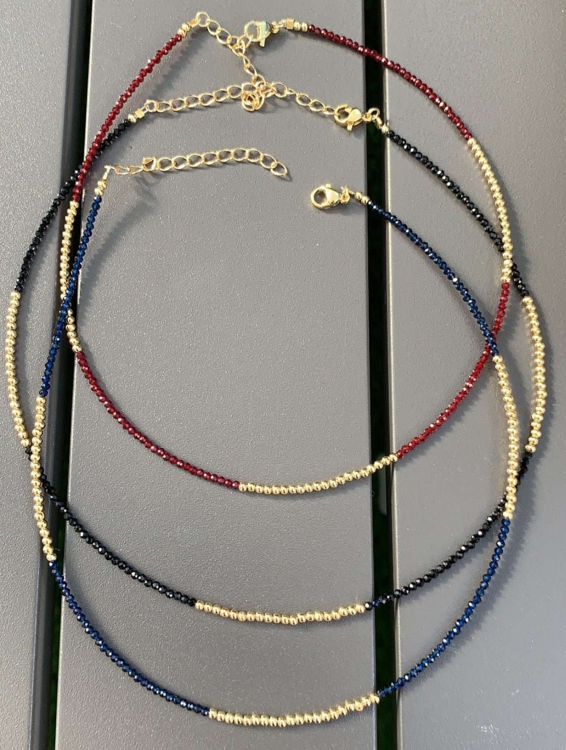 Colors And Gold Necklace - Necklaces | LimaLimón Store - 1