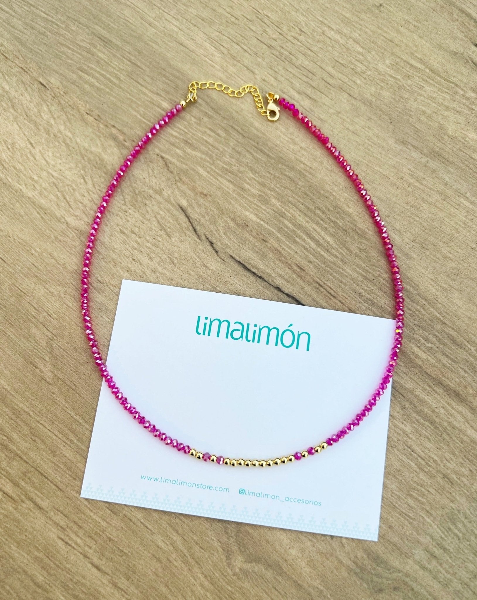 Crystal Necklace - Necklace | LimaLimón Store - 4