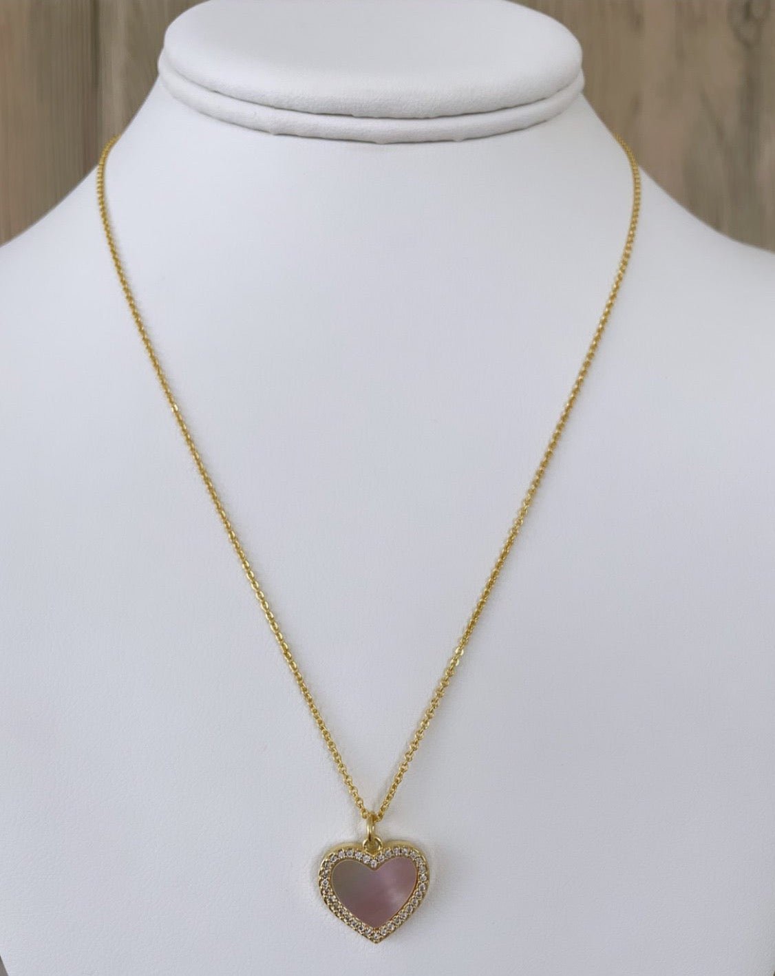 Enamel Heart Necklace - Necklaces | LimaLimón Store - 6
