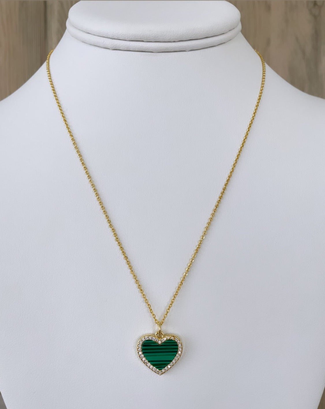 Enamel Heart Necklace - Necklaces | LimaLimón Store - 5
