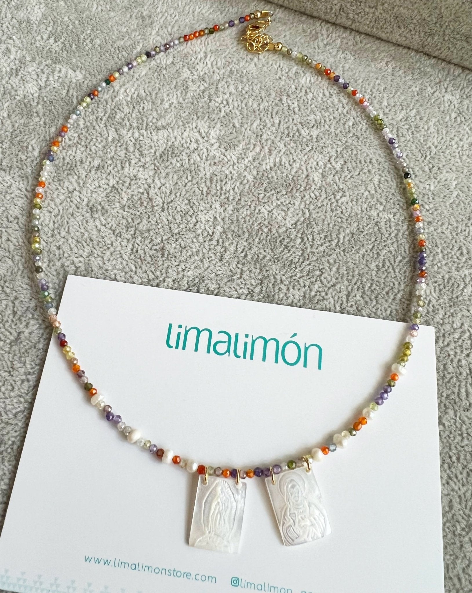 Escapulario Necklace - Necklaces | LimaLimón Store - 2