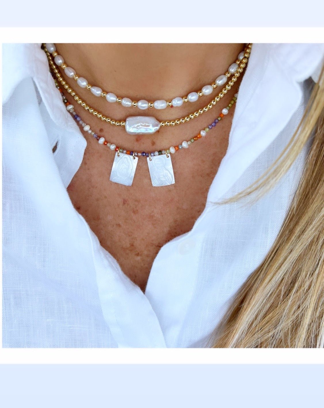 Escapulario Necklace - Necklaces | LimaLimón Store - 1