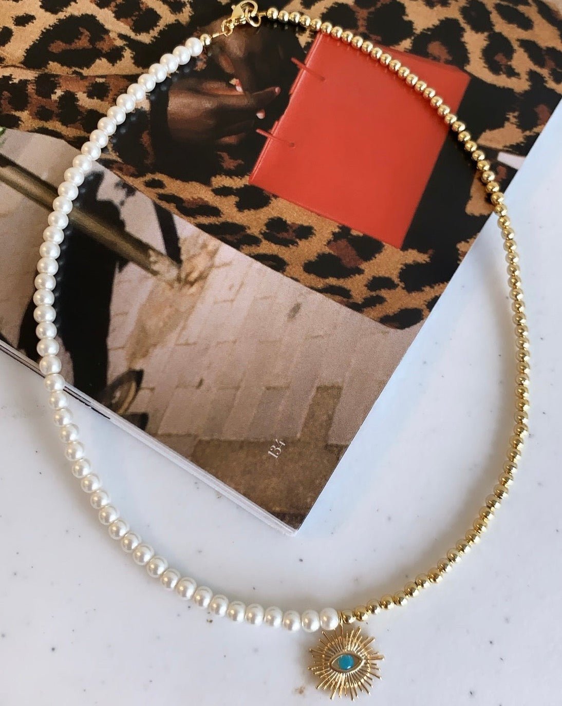 Evil Eye Necklace - Necklaces | LimaLimón Store - 1