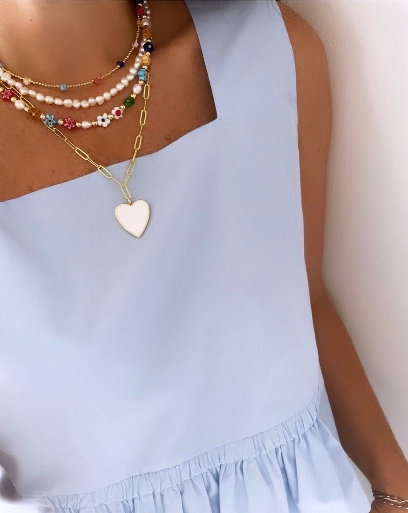 Flower Necklace - Necklaces | LimaLimón Store - 1